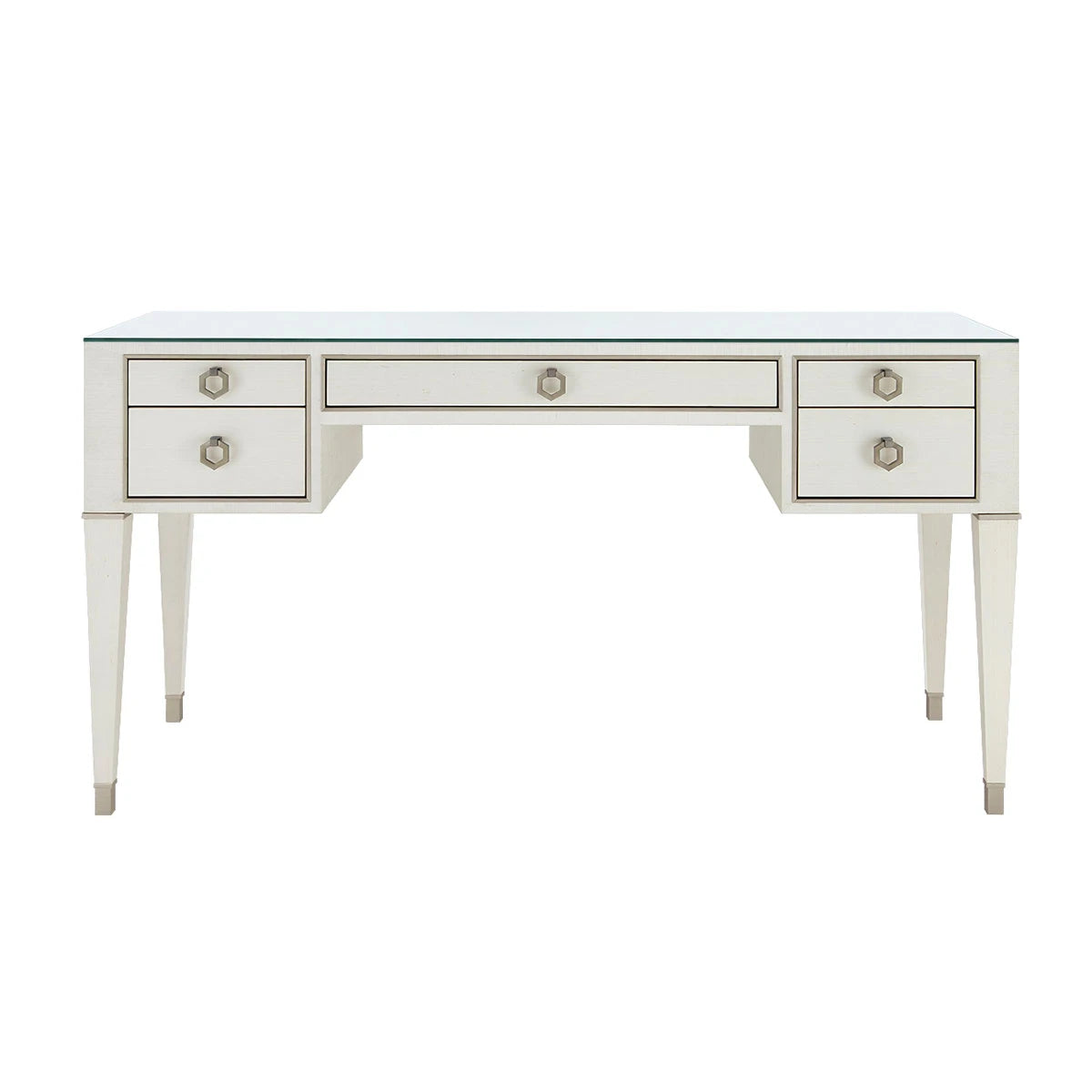 Morris Desk with Glass Top