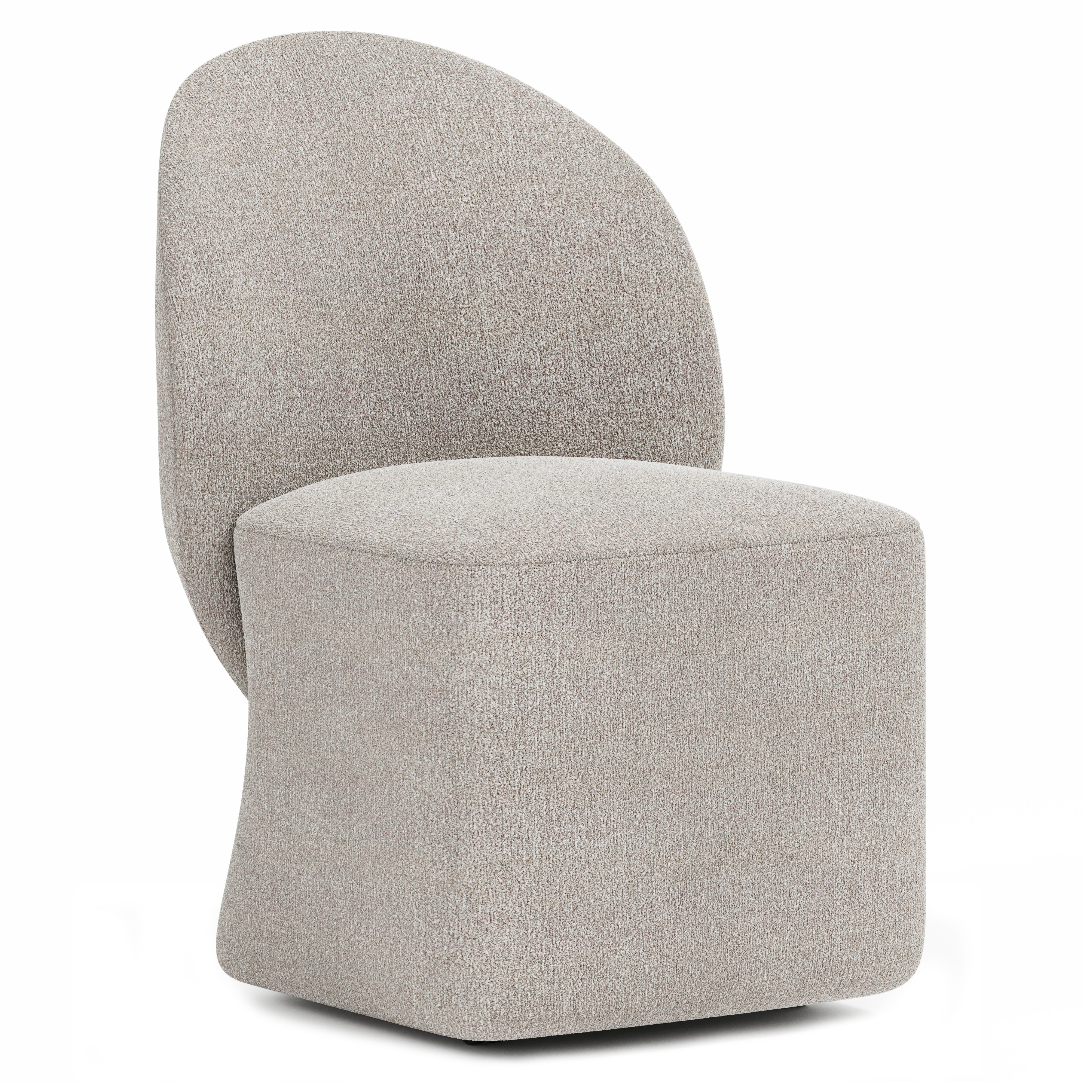 Monolith Upholstered Side Chair by Bernhardt