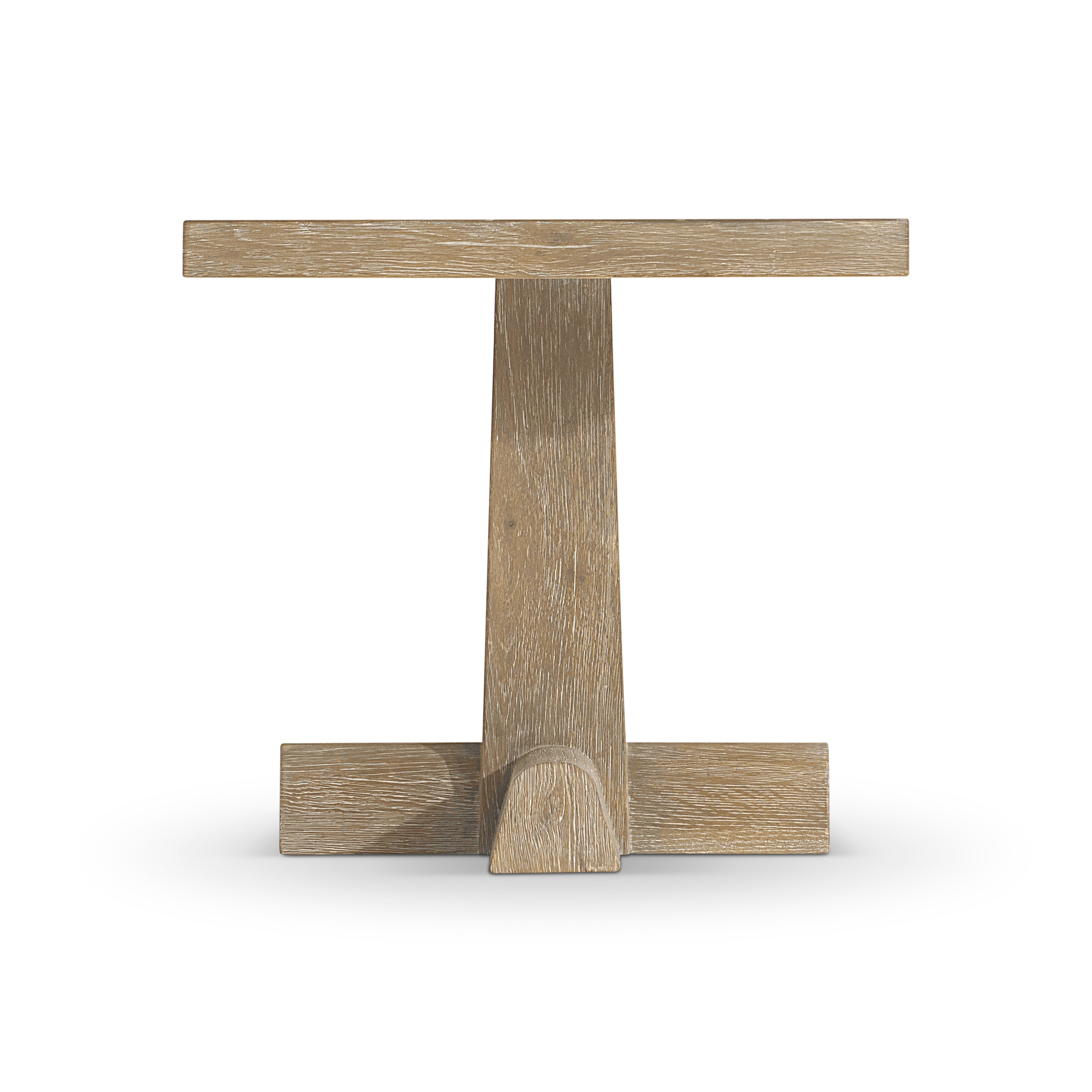 Tribeca Side Table with Pedestal Base by Bernhardt