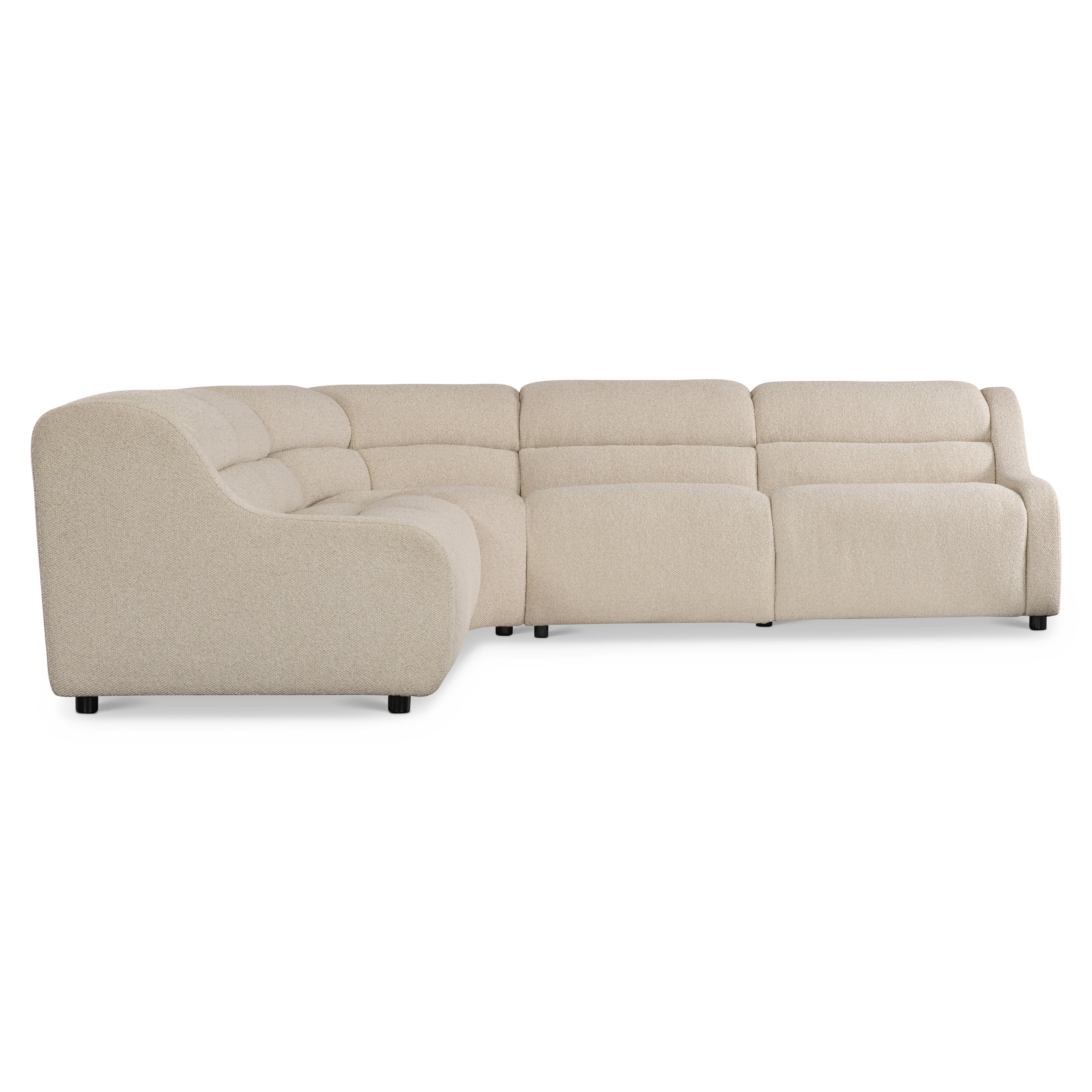 Gio Fabric 5 Piece Power Motion Sectional by Bernhardt