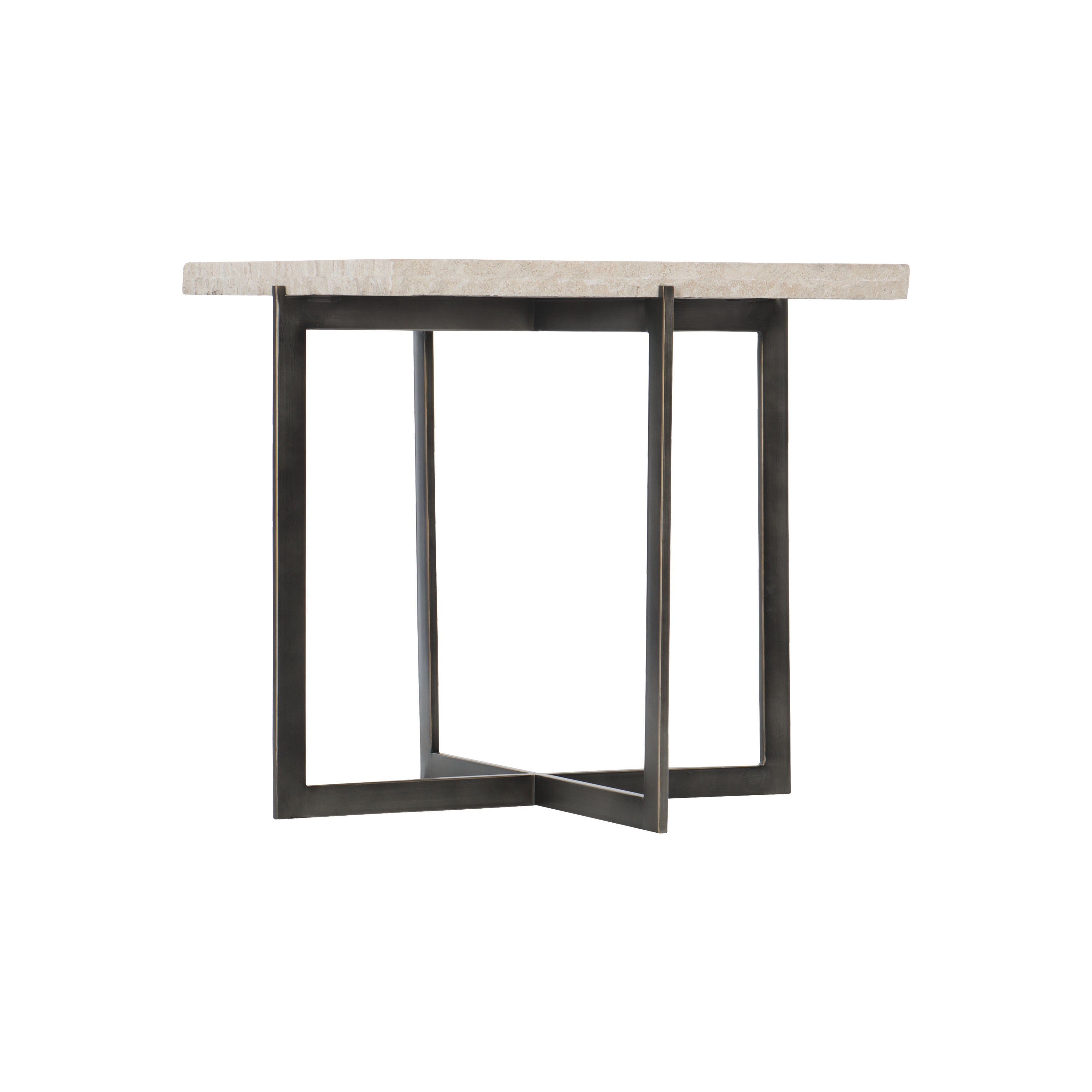 Hathaway Metal End Table by Bernhardt