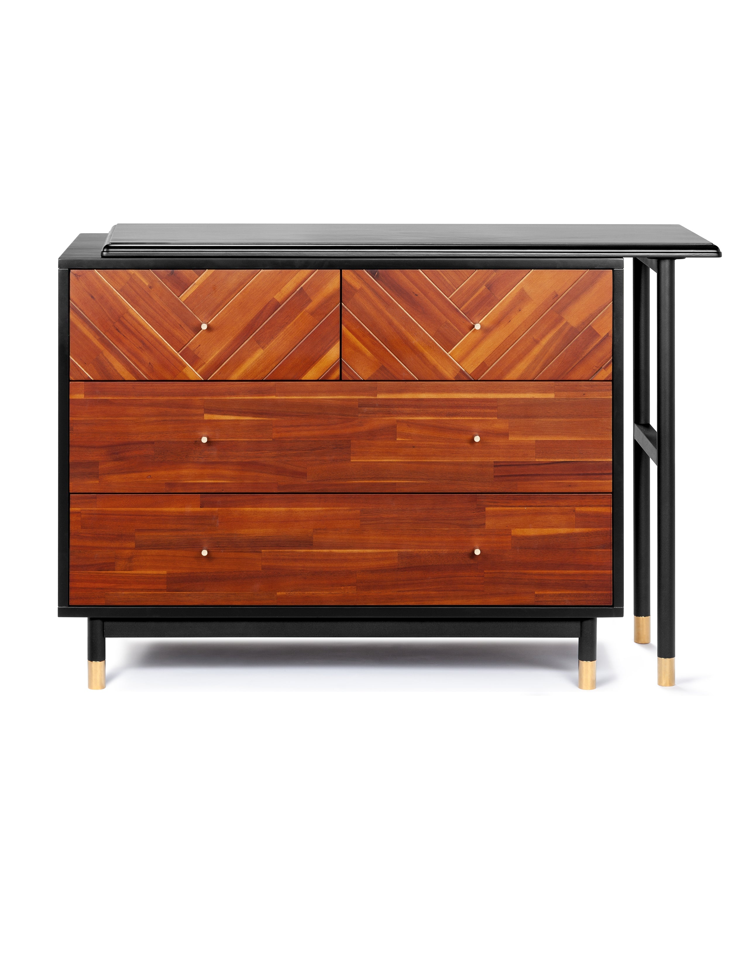 Jacob Small Dresser with Console Jacob Small Dresser with Console