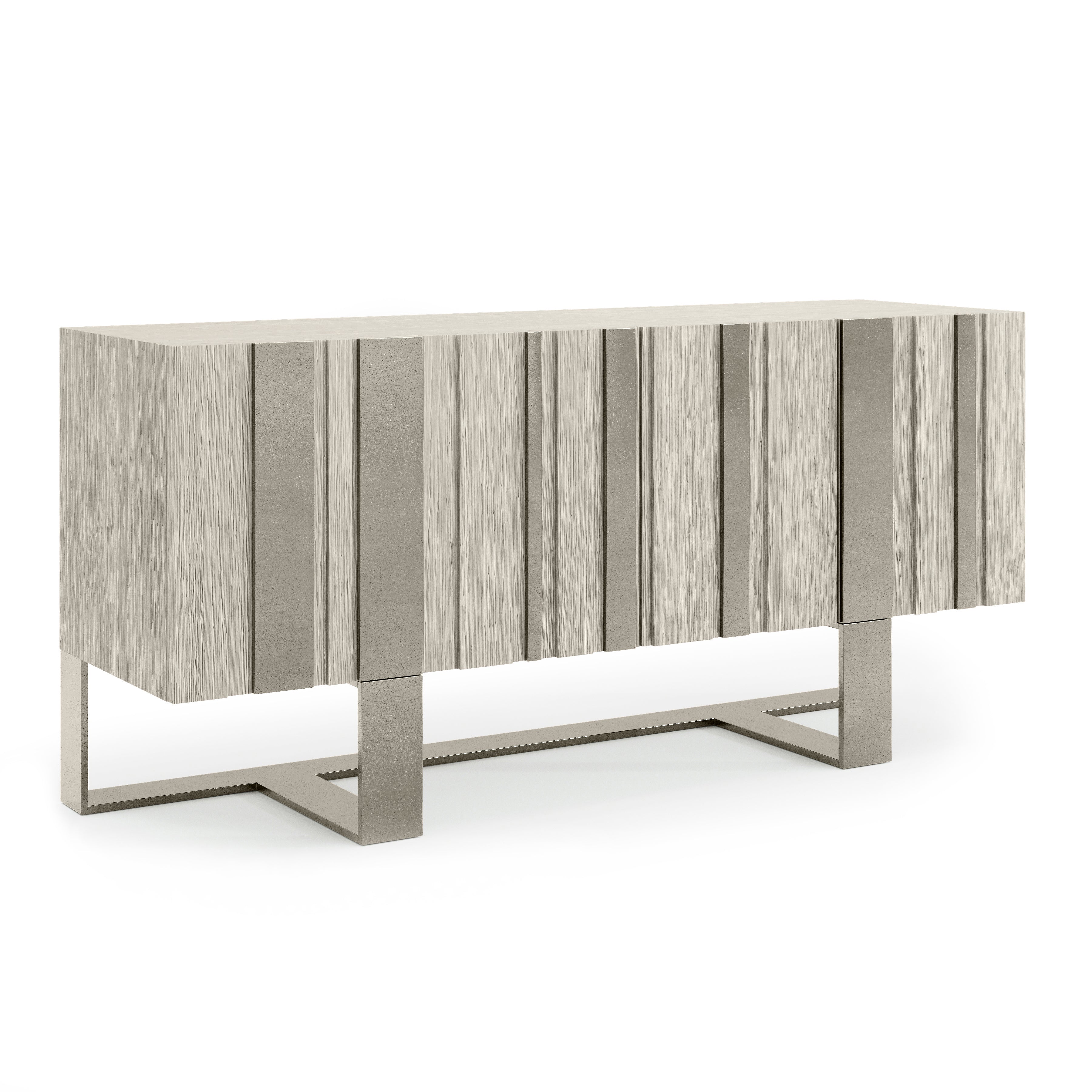 Tempo Metal Base Buffet by Bernhardt