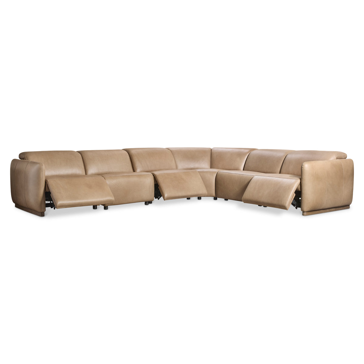 Alta 6-Piece Leather Power Motion Sectional by Bernhardt