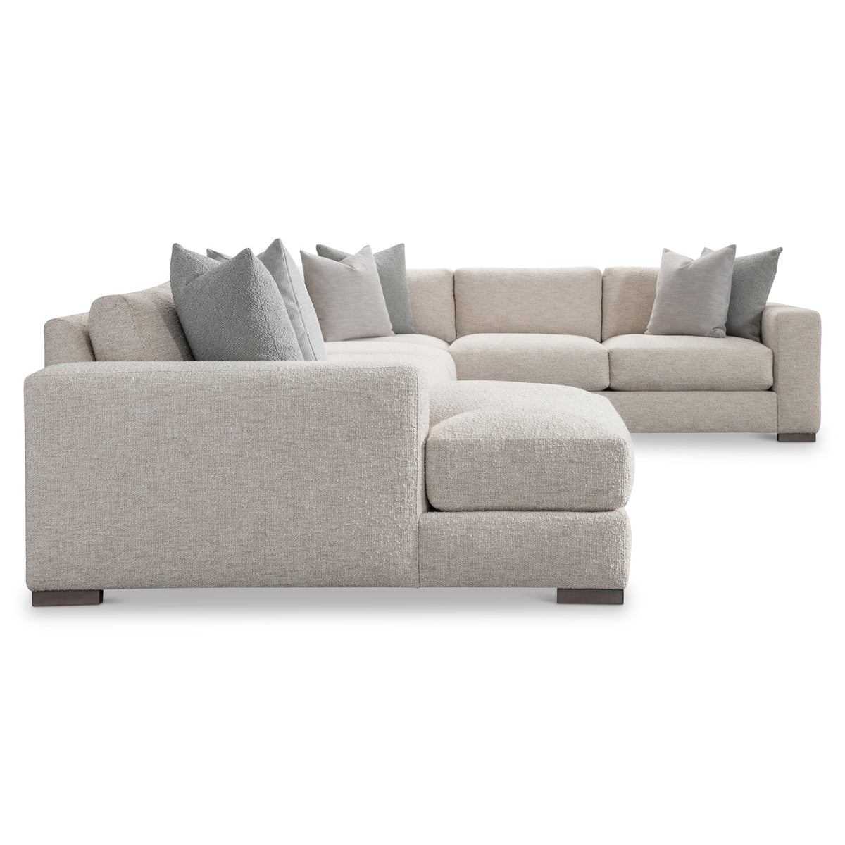 Drew 6-Piece Left Facing Fabric Sectional by Bernhardt