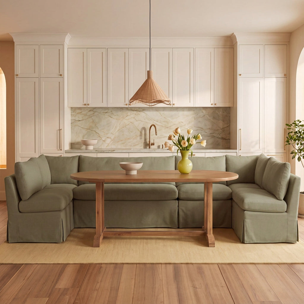 Fable Slipcover Dining Slipper Chair