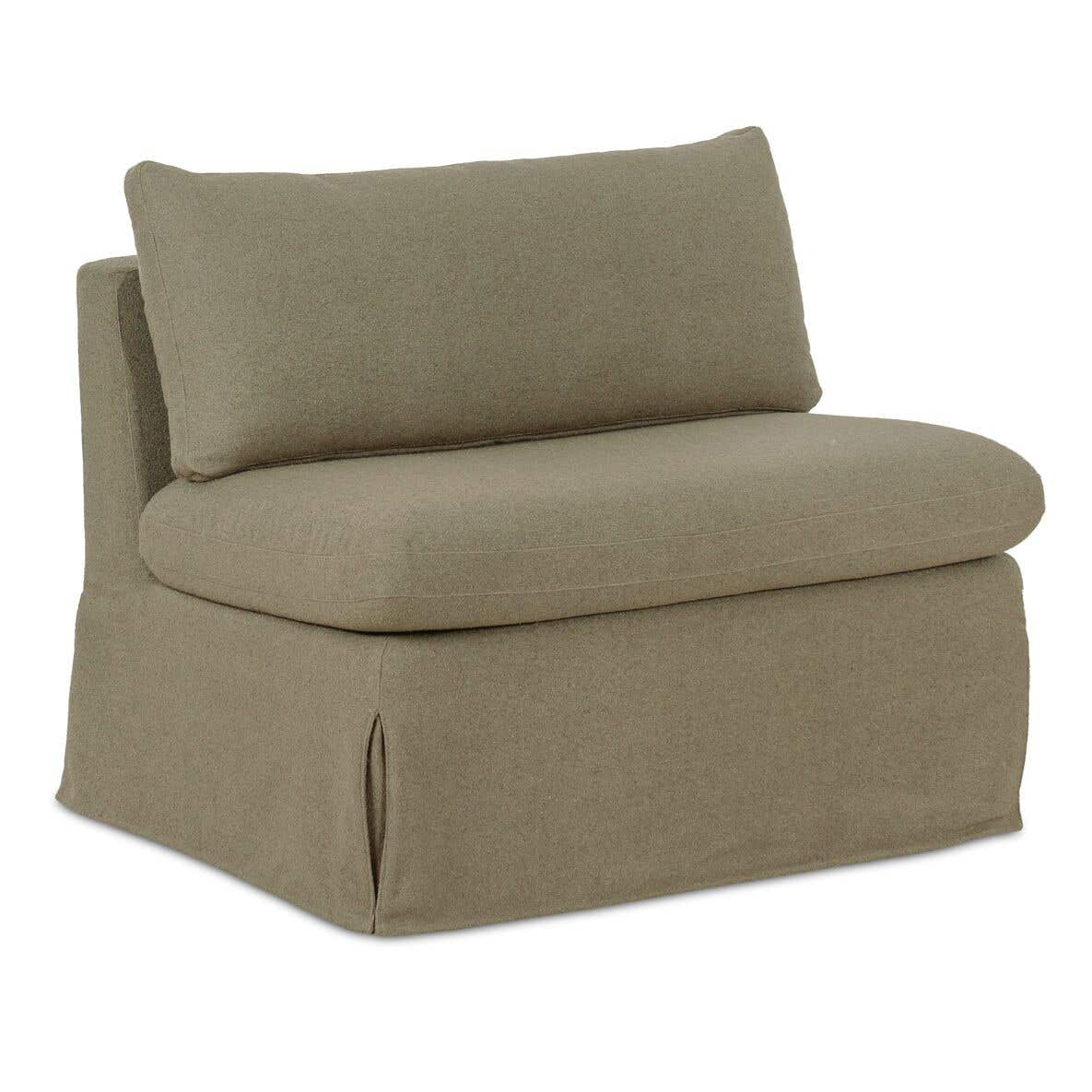 Fable Slipcover Dining Chair and Half