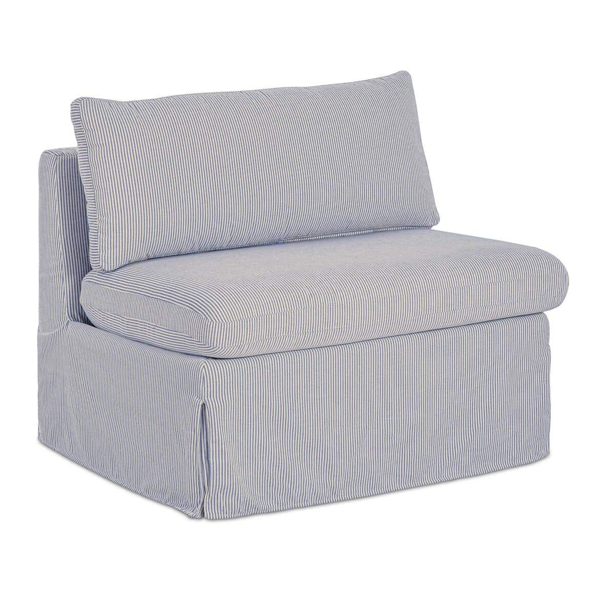 Fable Slipcover Dining Chair and Half