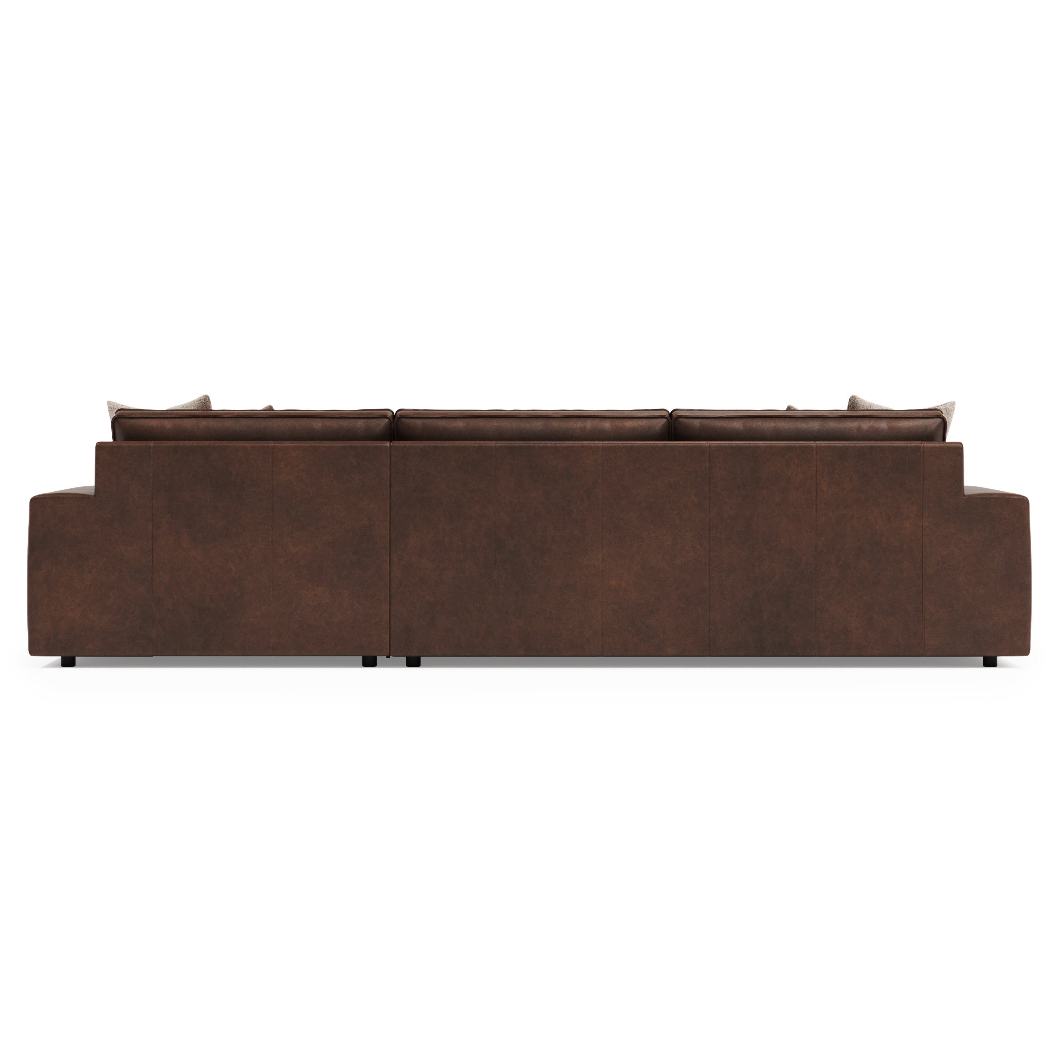 Nest 2-Piece Leather Sectional by Bernhardt