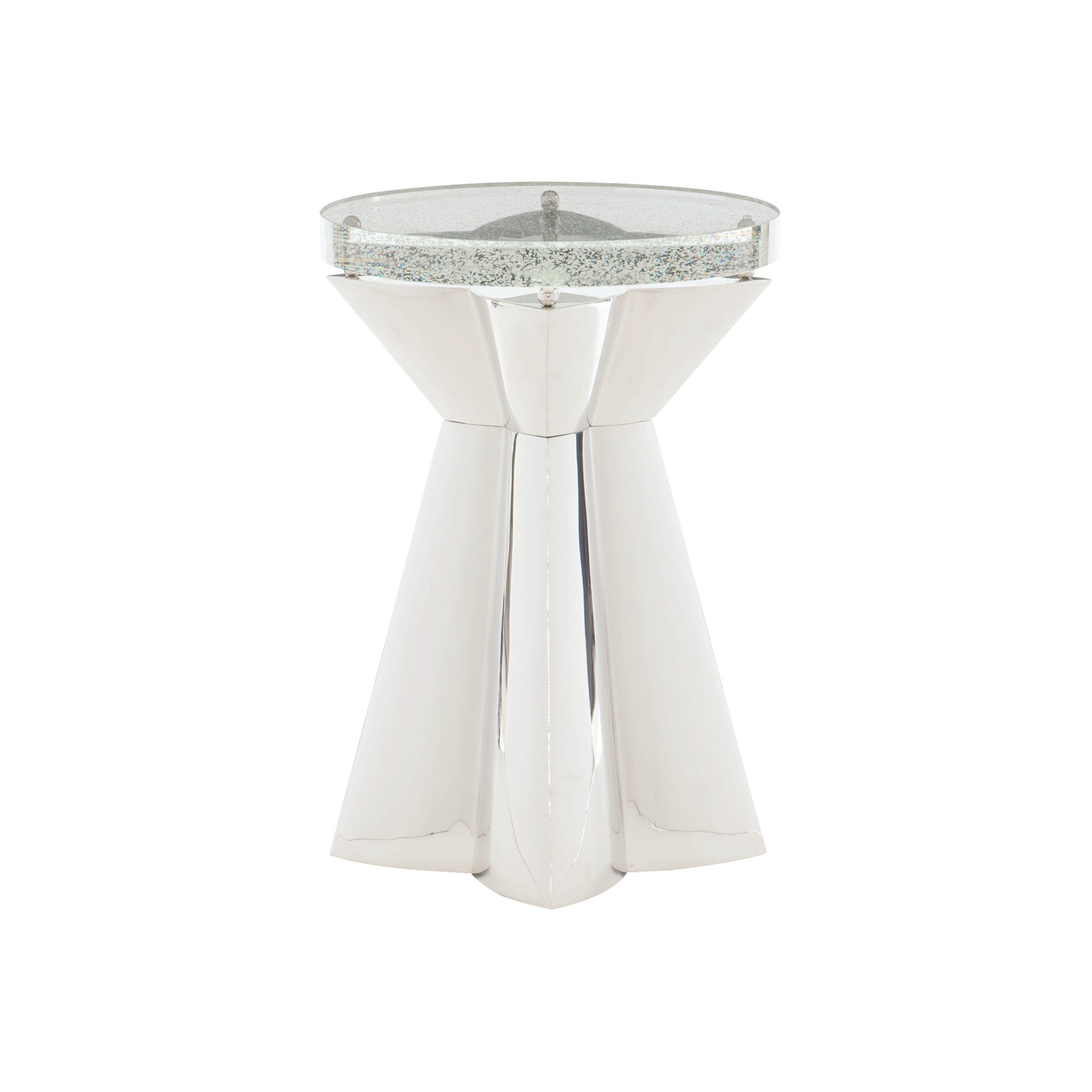Anika Round Chairside Table by Bernhardt