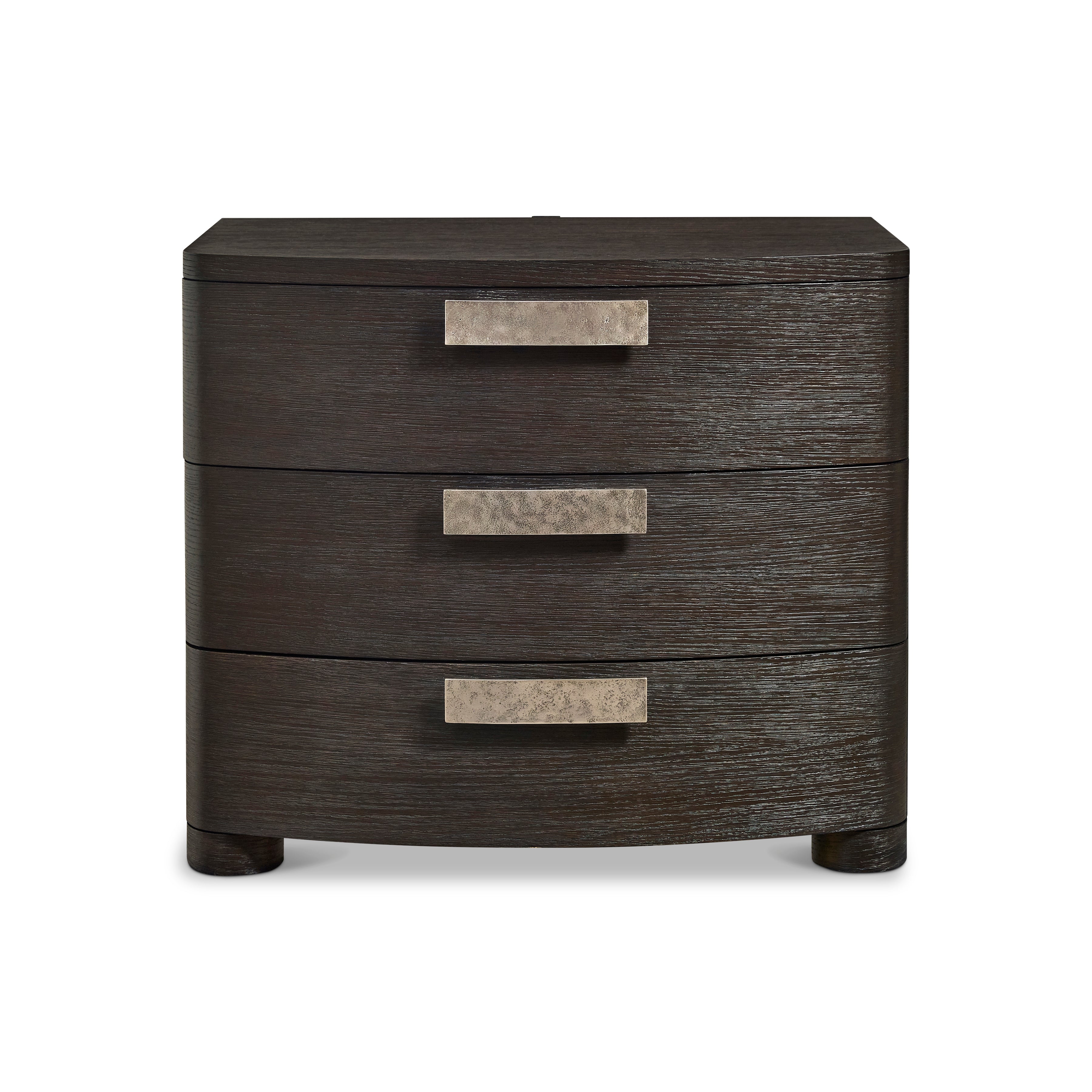Geneve 34" 3 Drawer Nightstand by Bernhardt