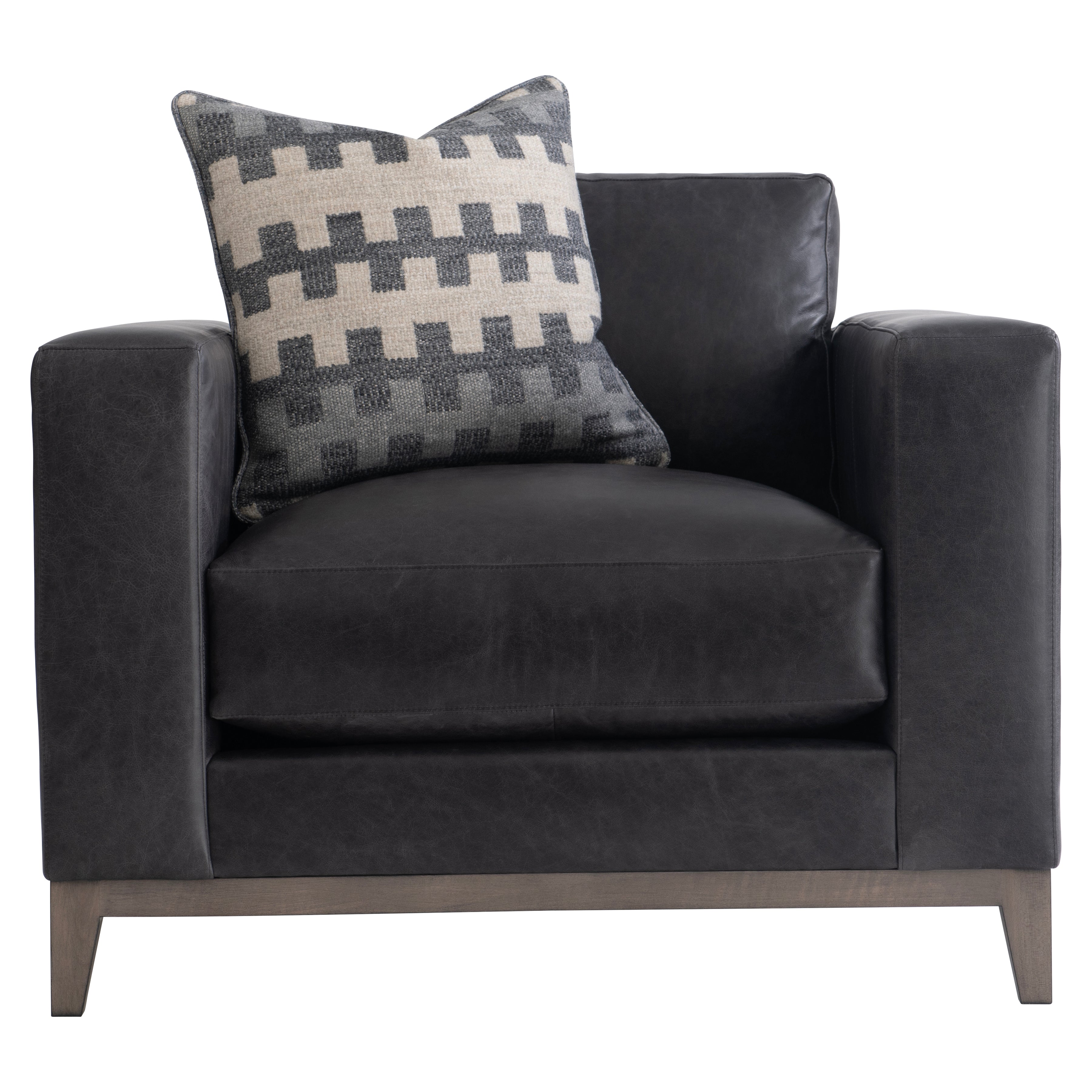 Noel Leather Chair by Bernhardt
