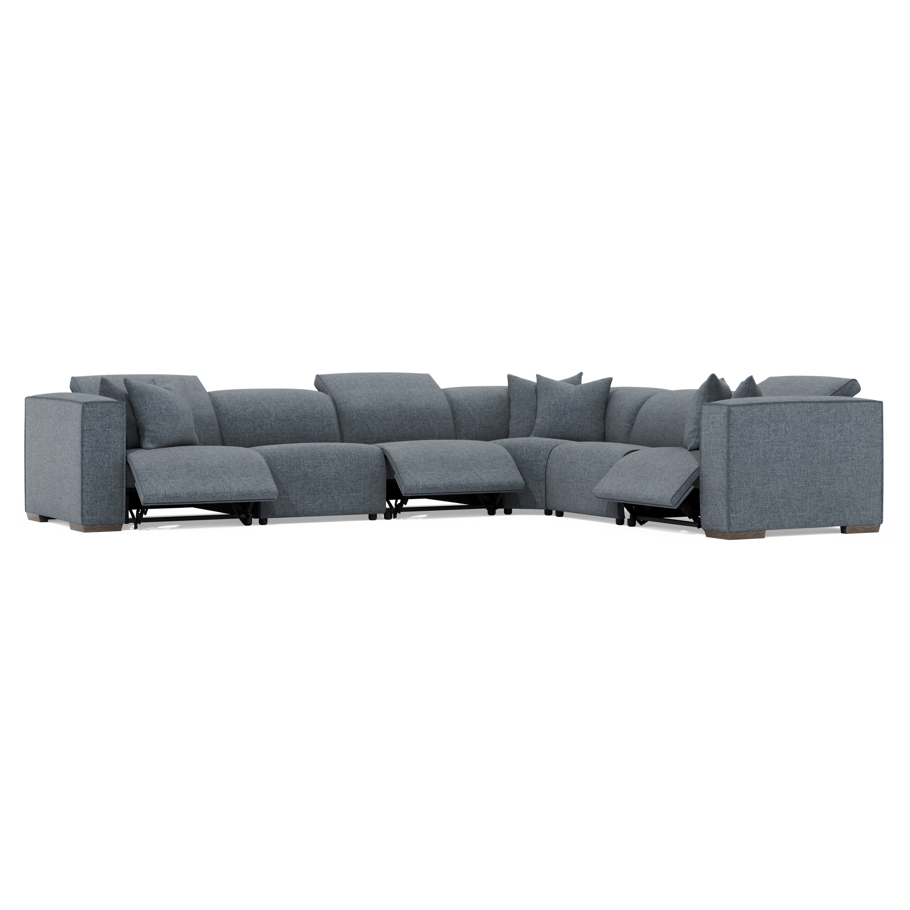 Bliss Fabric 6-Piece Power Motion Sectional by Bernhardt