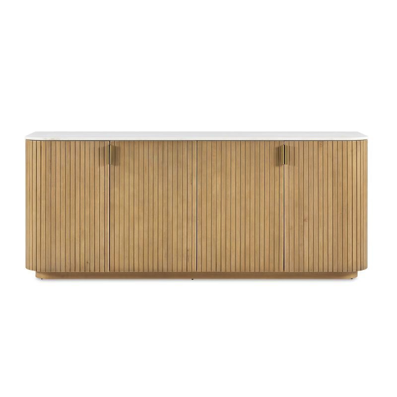 Uttermost Arik 4 Door Walnut Cabinet