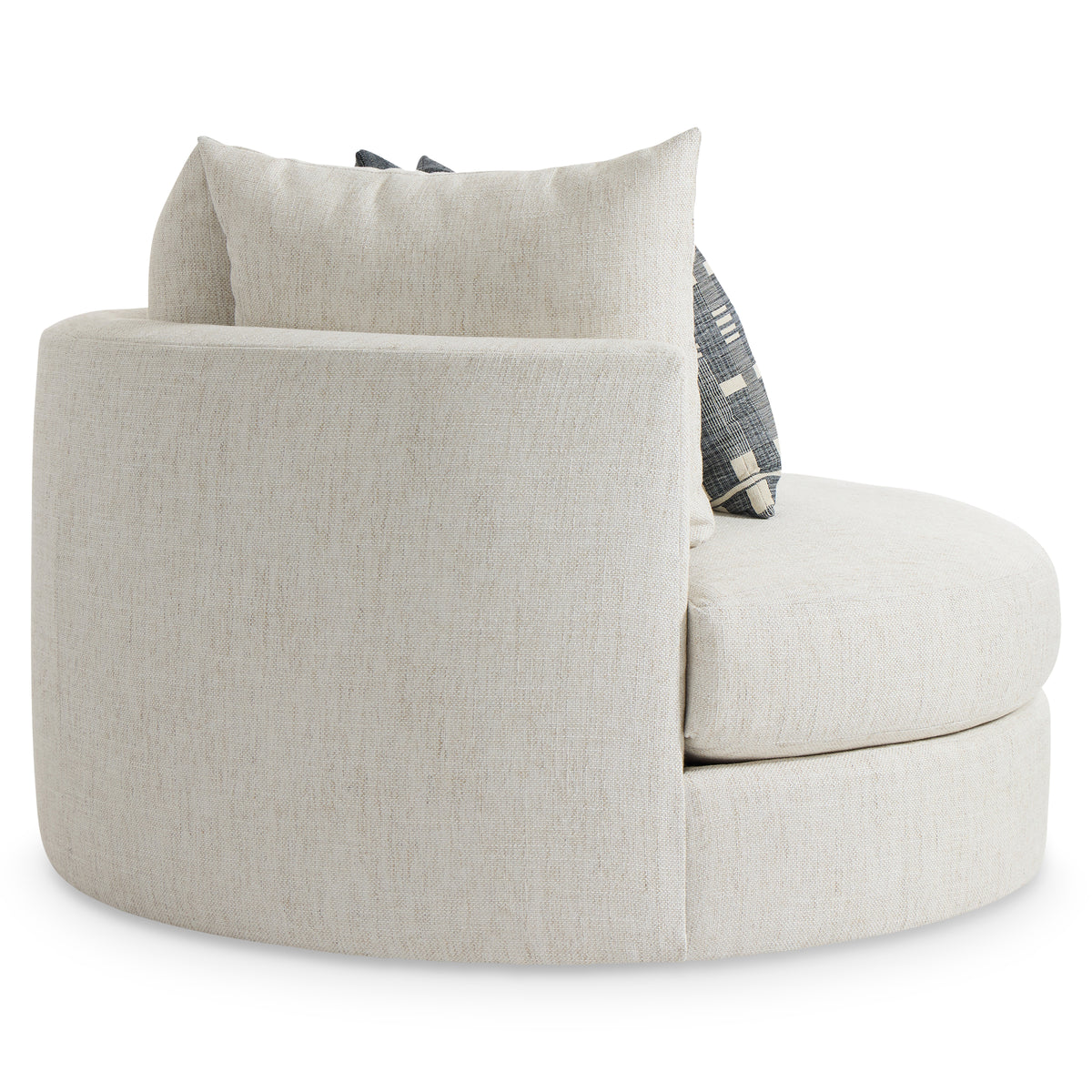 Ferris Fabric Swivel Chair by Bernhardt