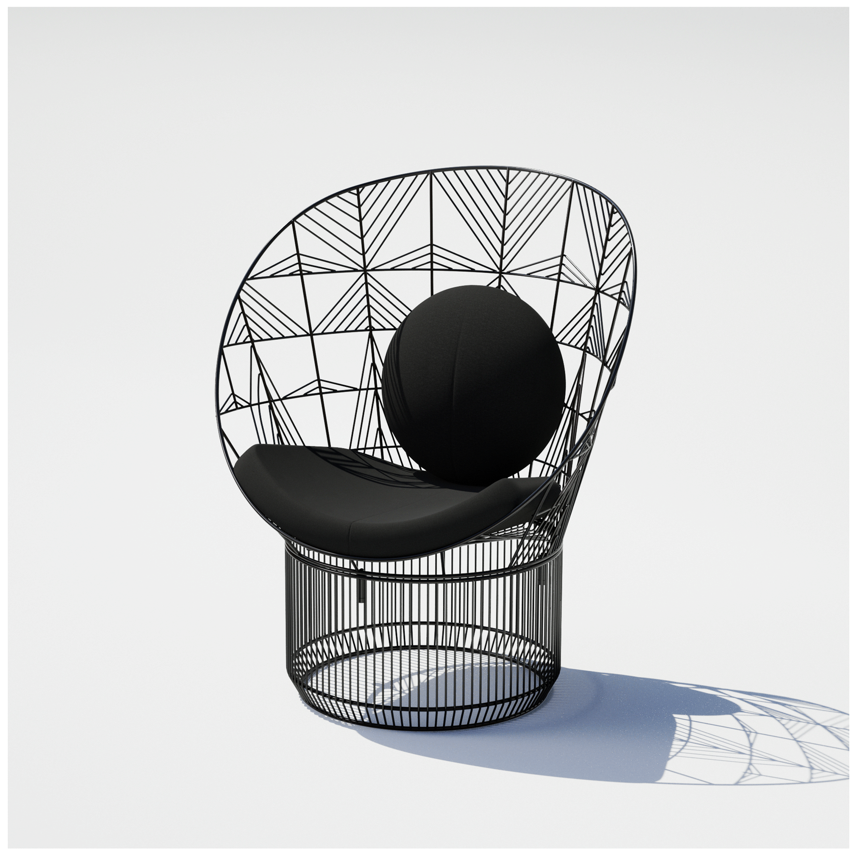 Peacock Lounge Chair