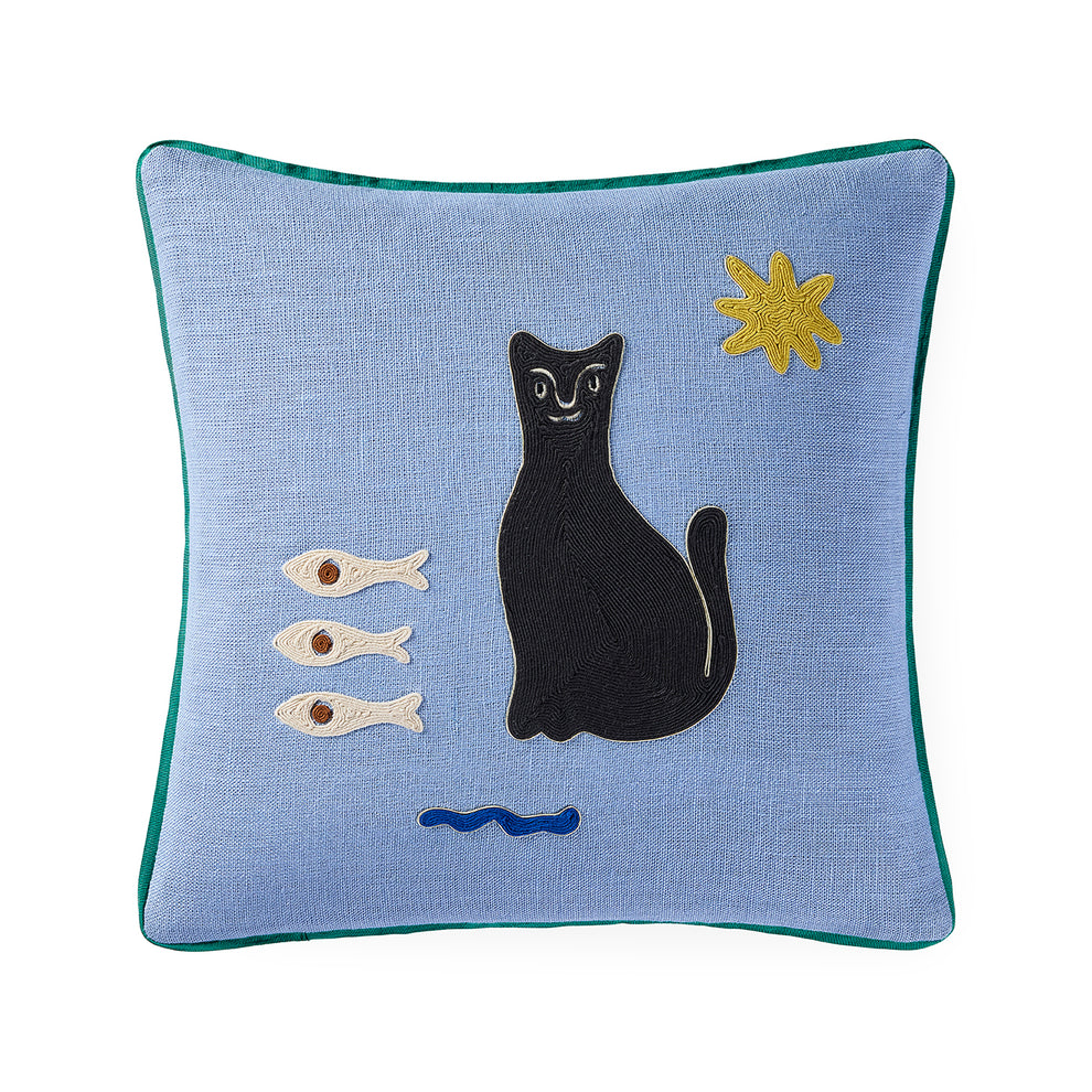 Playa Cat Pillow