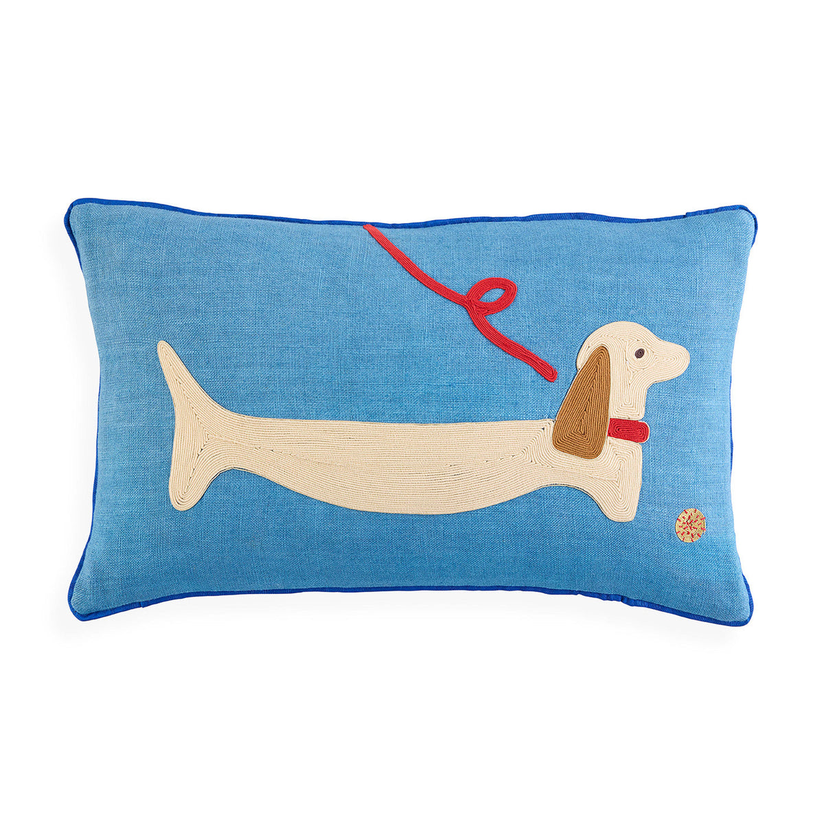 Playa Dachshund Pillow