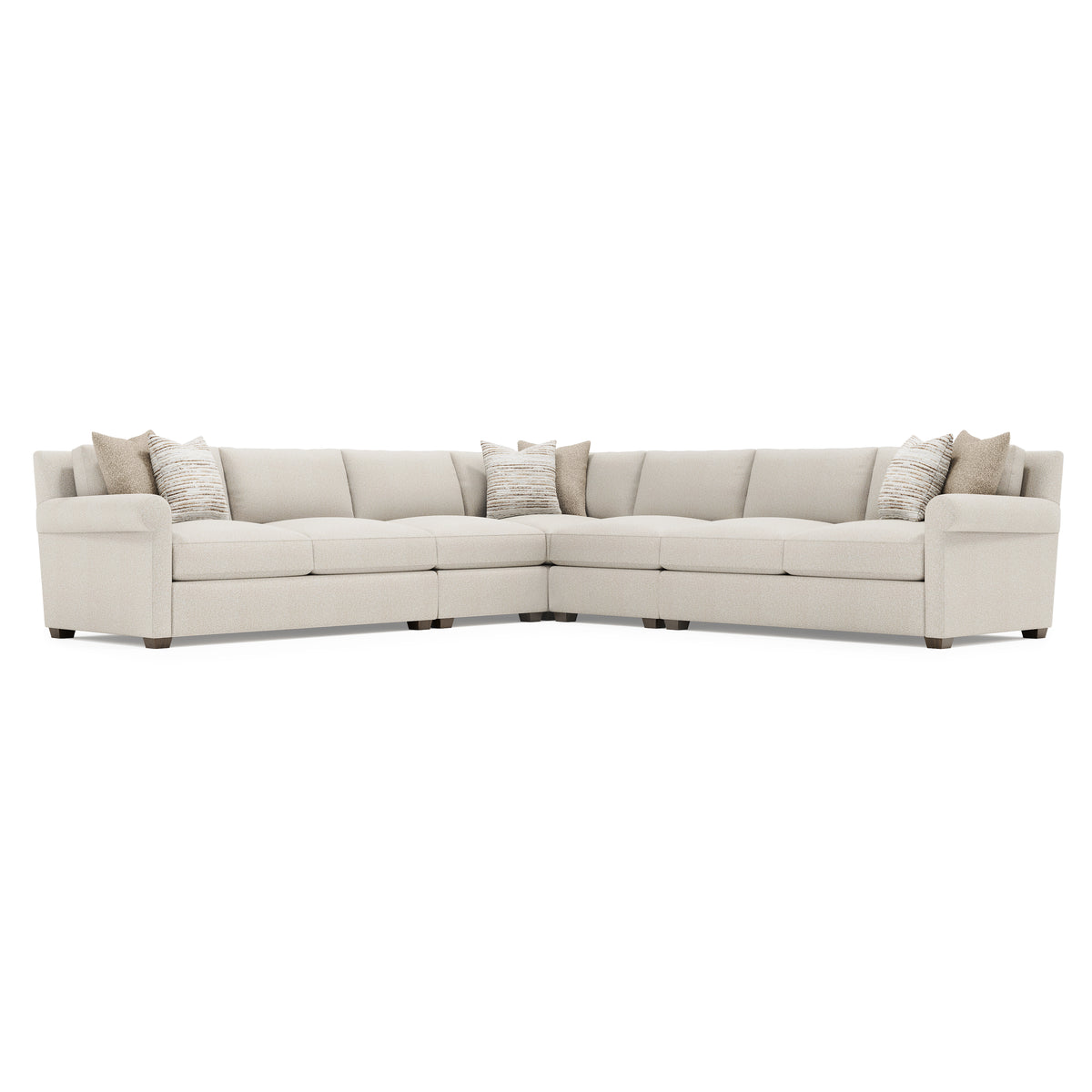 Barnes 5 Piece Fabric Sectional by Bernhardt
