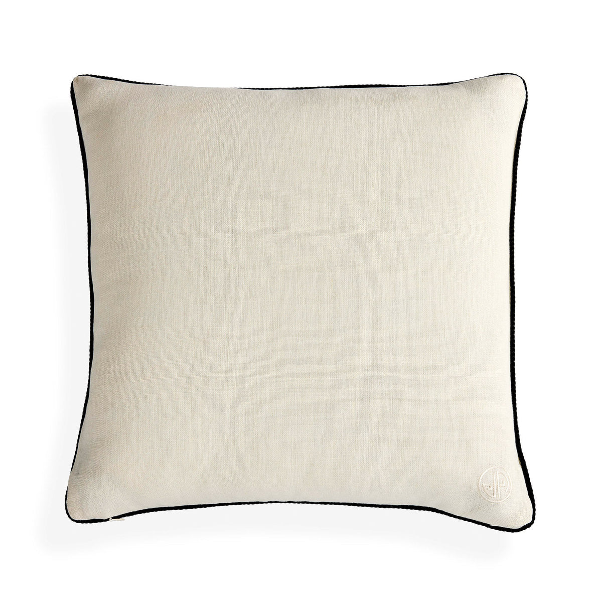Pompidou B&W Loops Circles Pillow