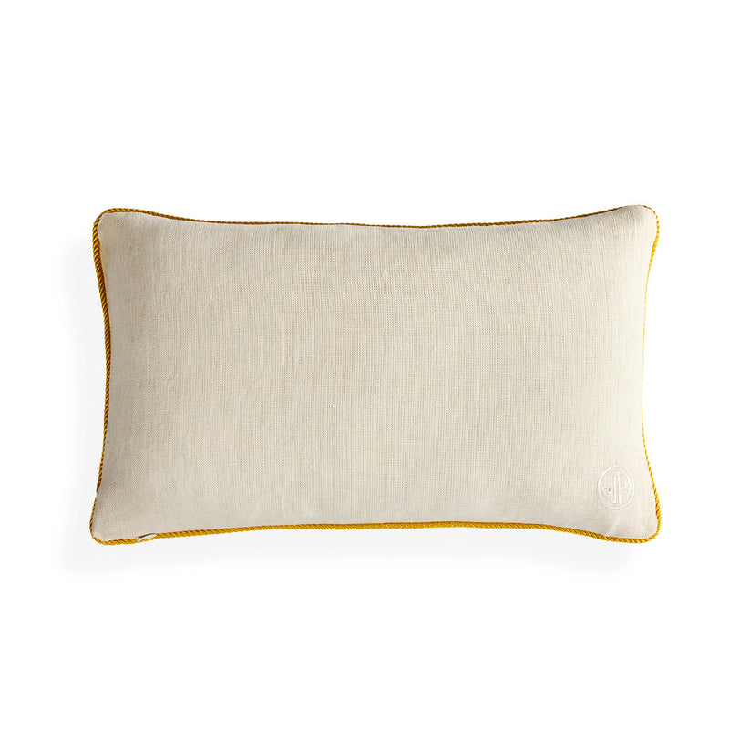 Pompidou Yellow Path Pillow