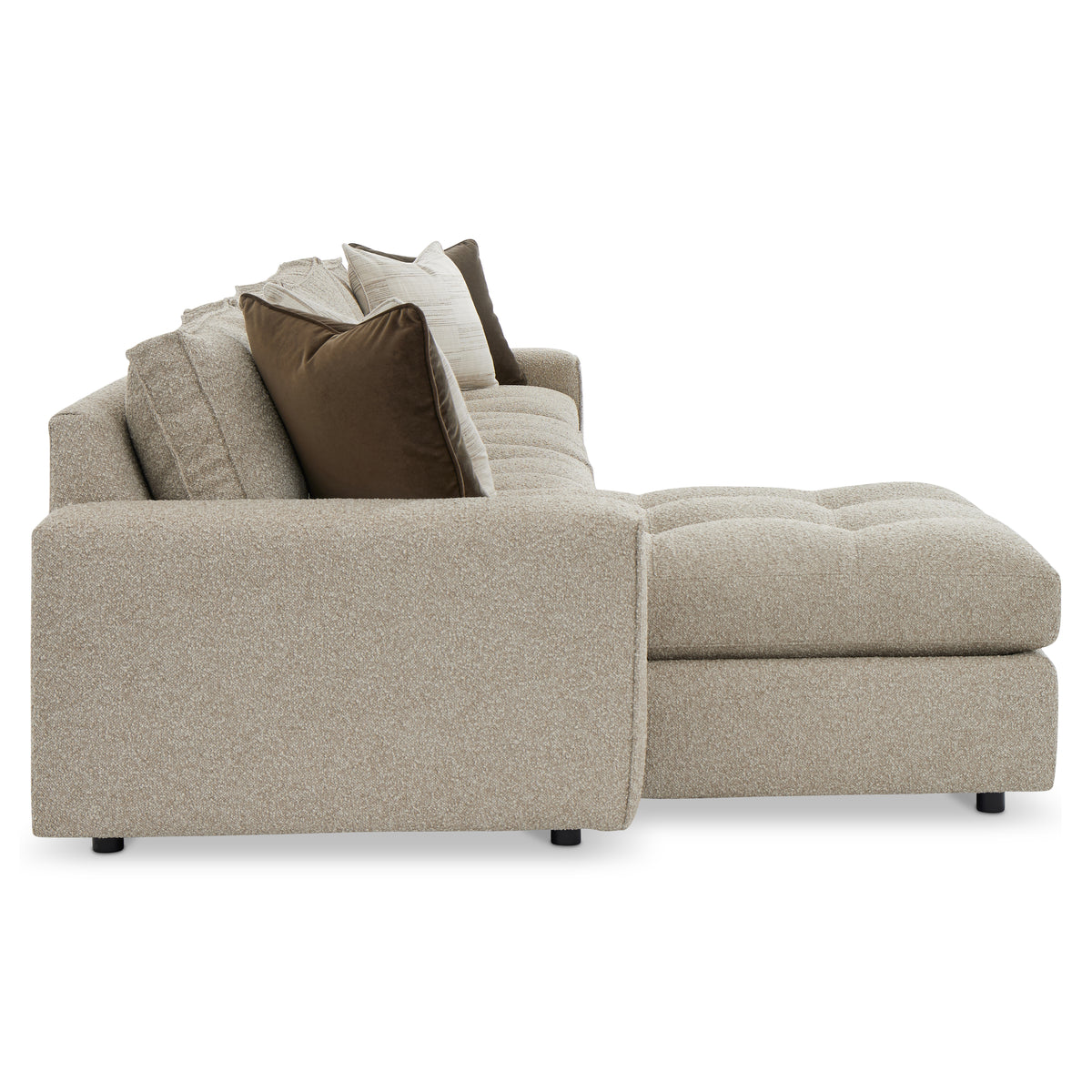 Nest 3pc Left Facing Fabric Sectional by Bernhardt