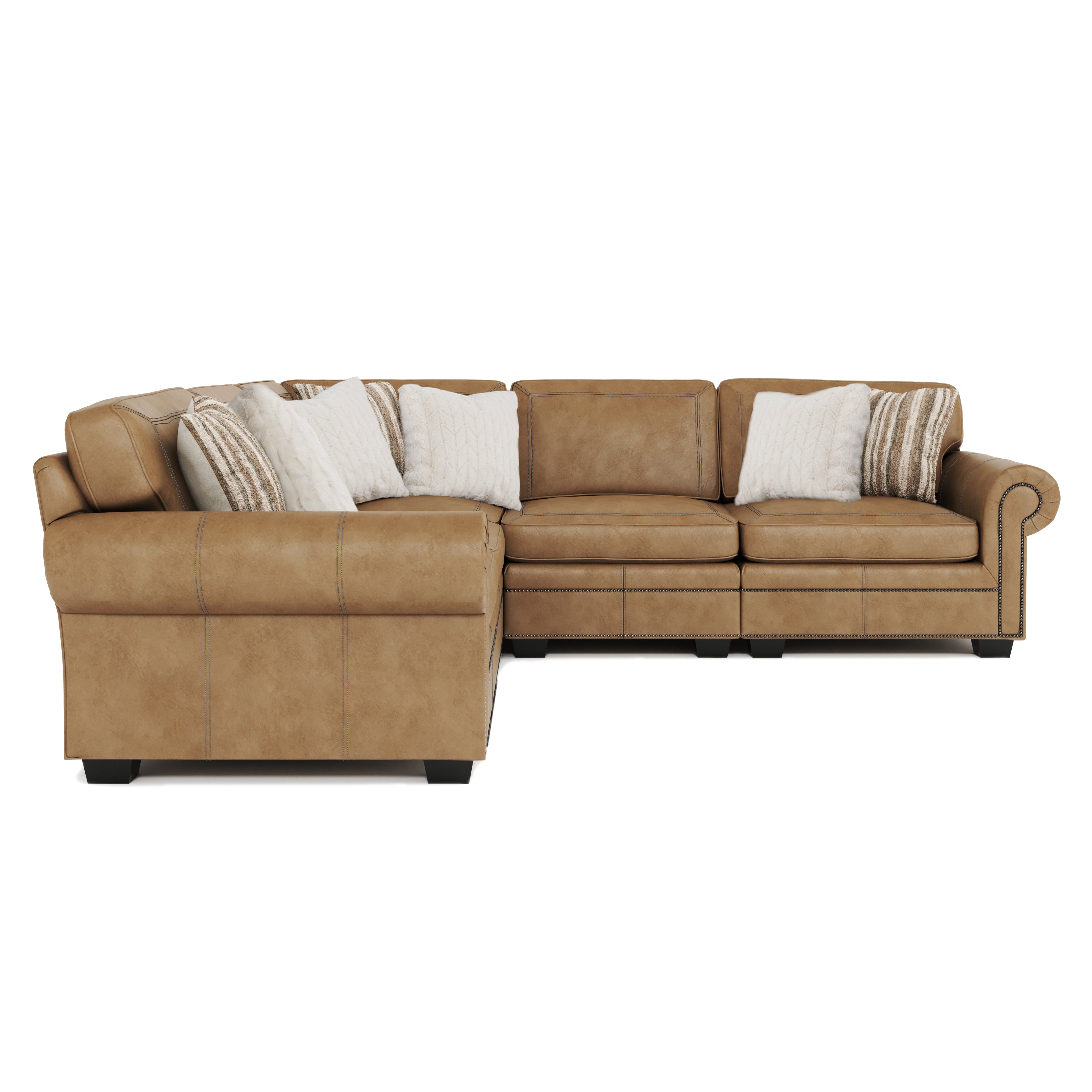 Grandview Leather Sectional by Bernhardt