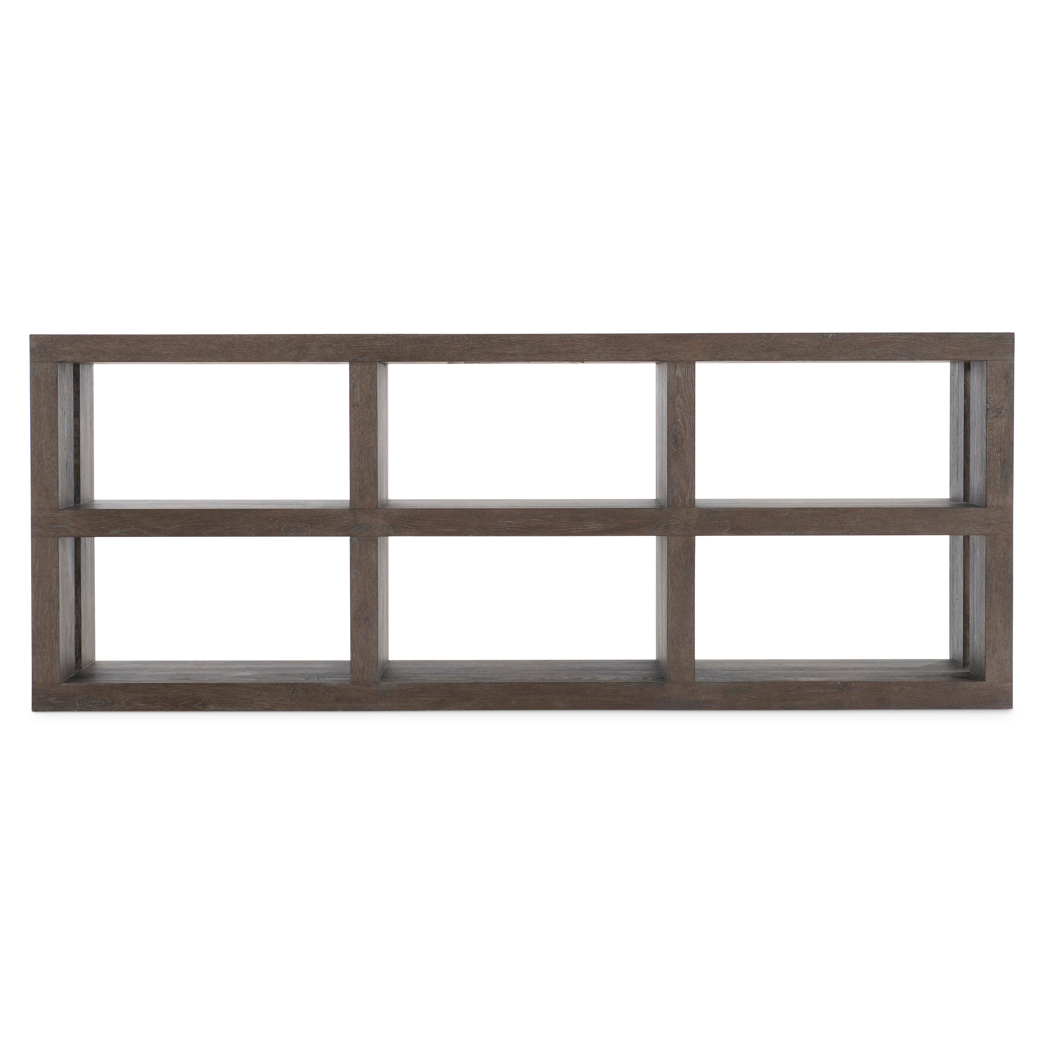 Outline Console Table with Shelves by Bernhardt