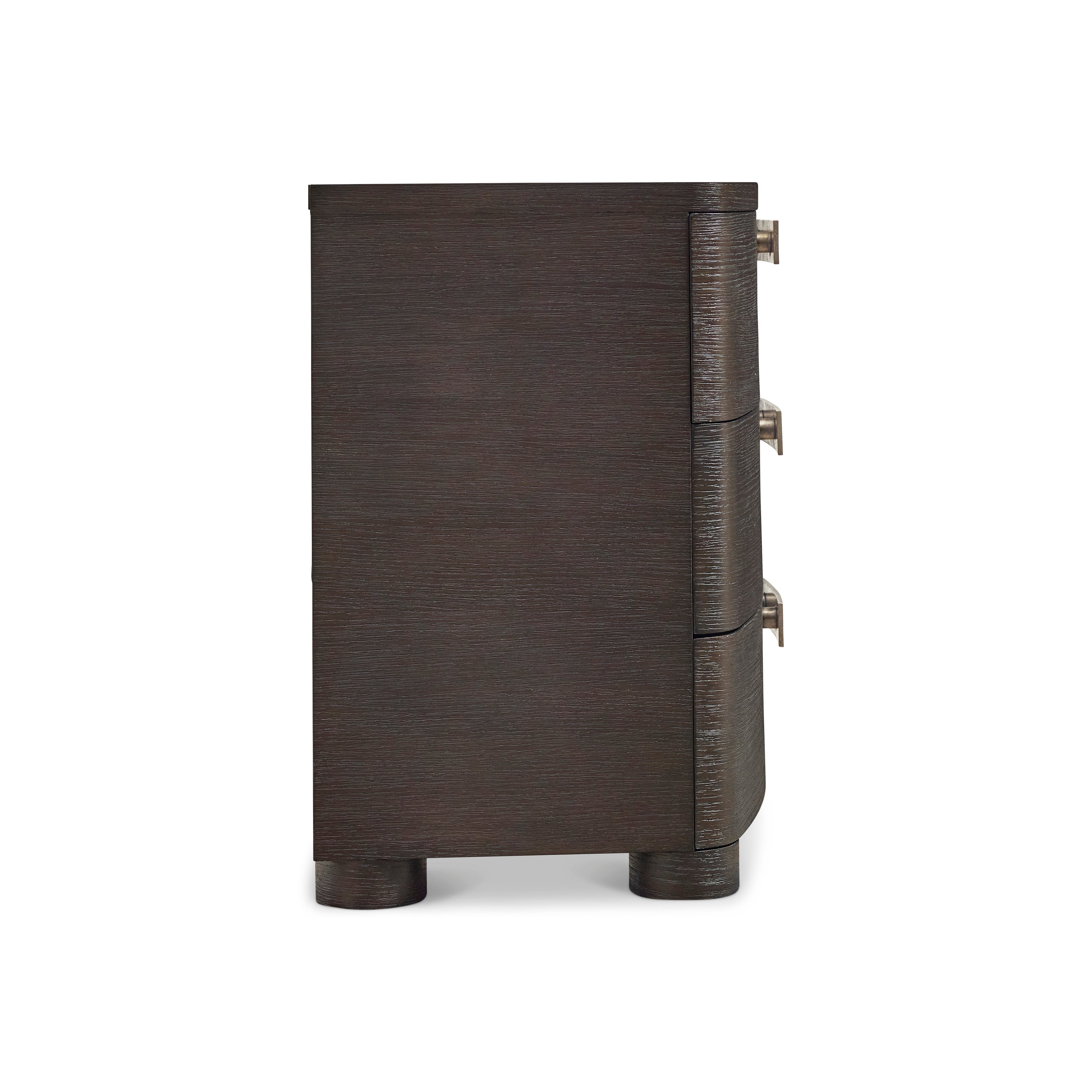 Geneve 34" 3 Drawer Nightstand by Bernhardt
