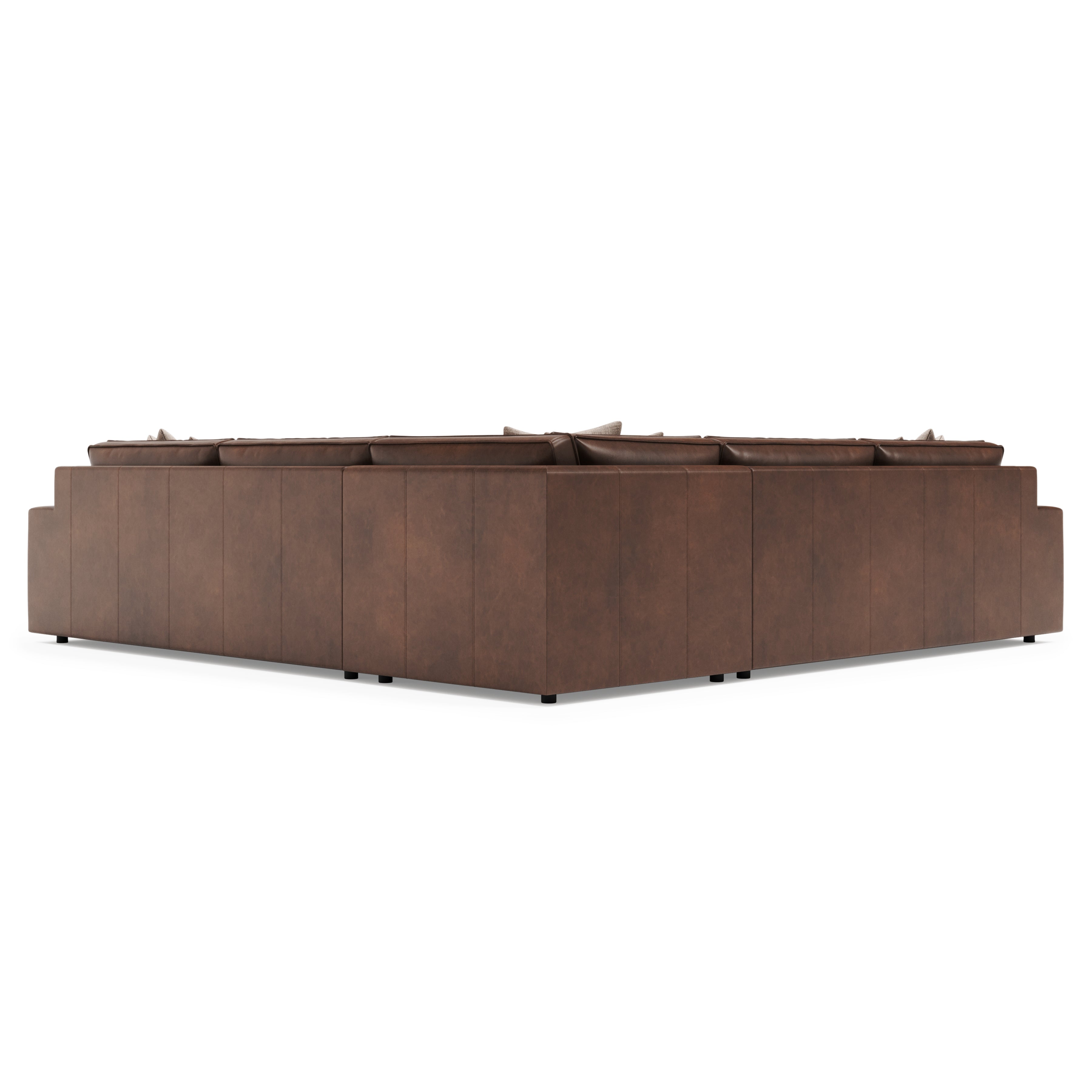 Nest 3-Piece Leather Sectional by Bernhardt