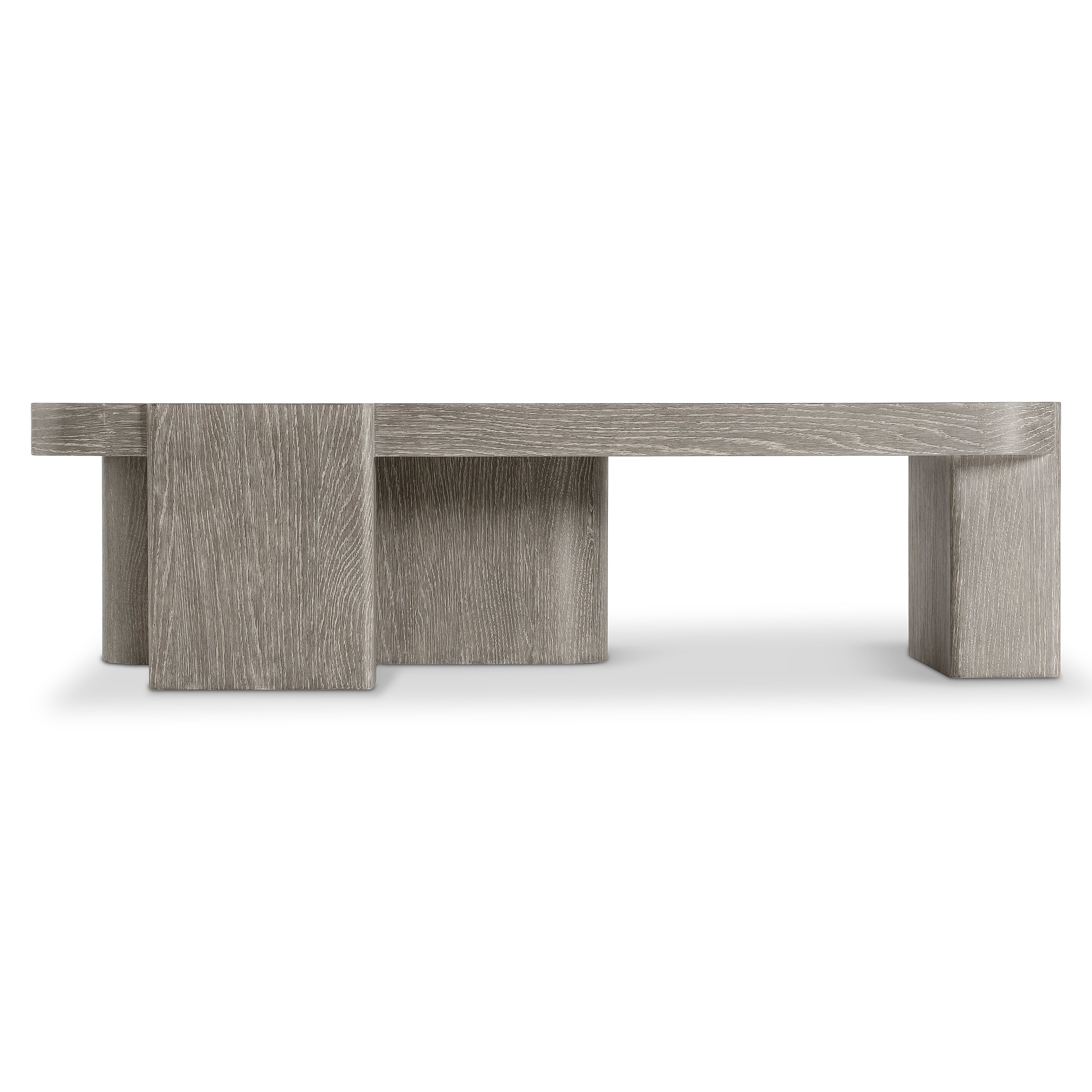 Monolith Open Base Cocktail Table by Bernhardt