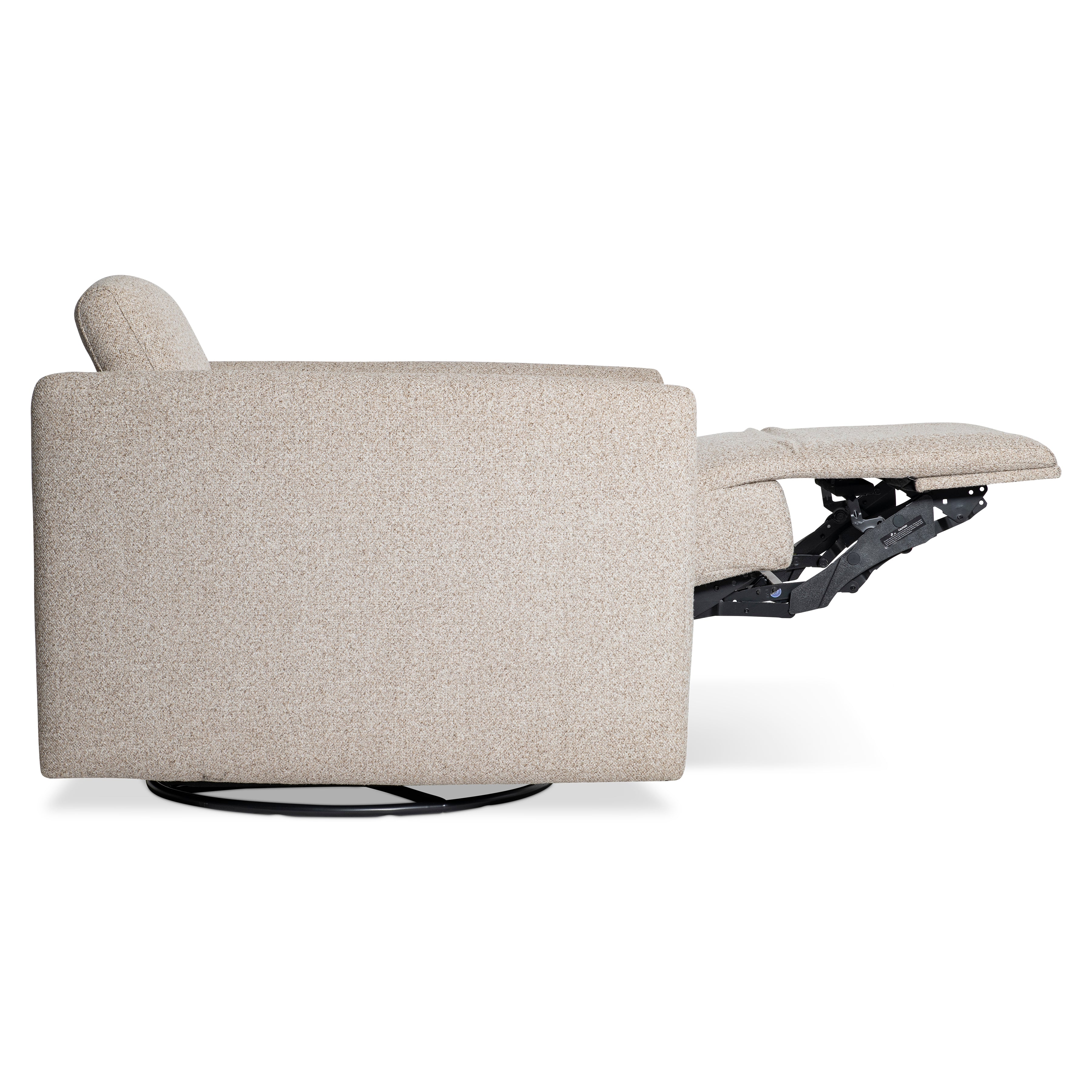 Livvy Fabric Power Motion Swivel Chair by Bernhardt