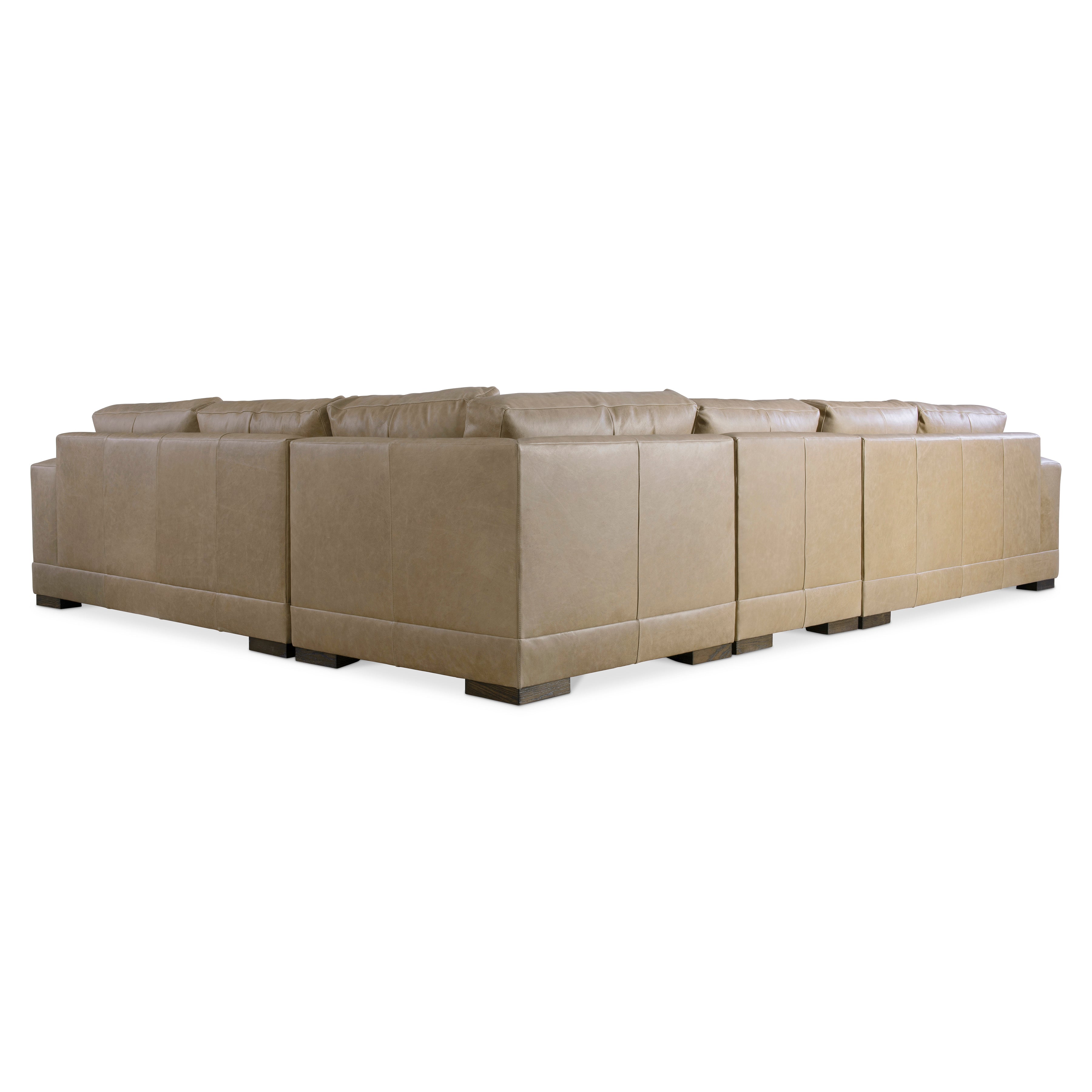 Lars Leather 4-Piece Sectional by Bernhardt