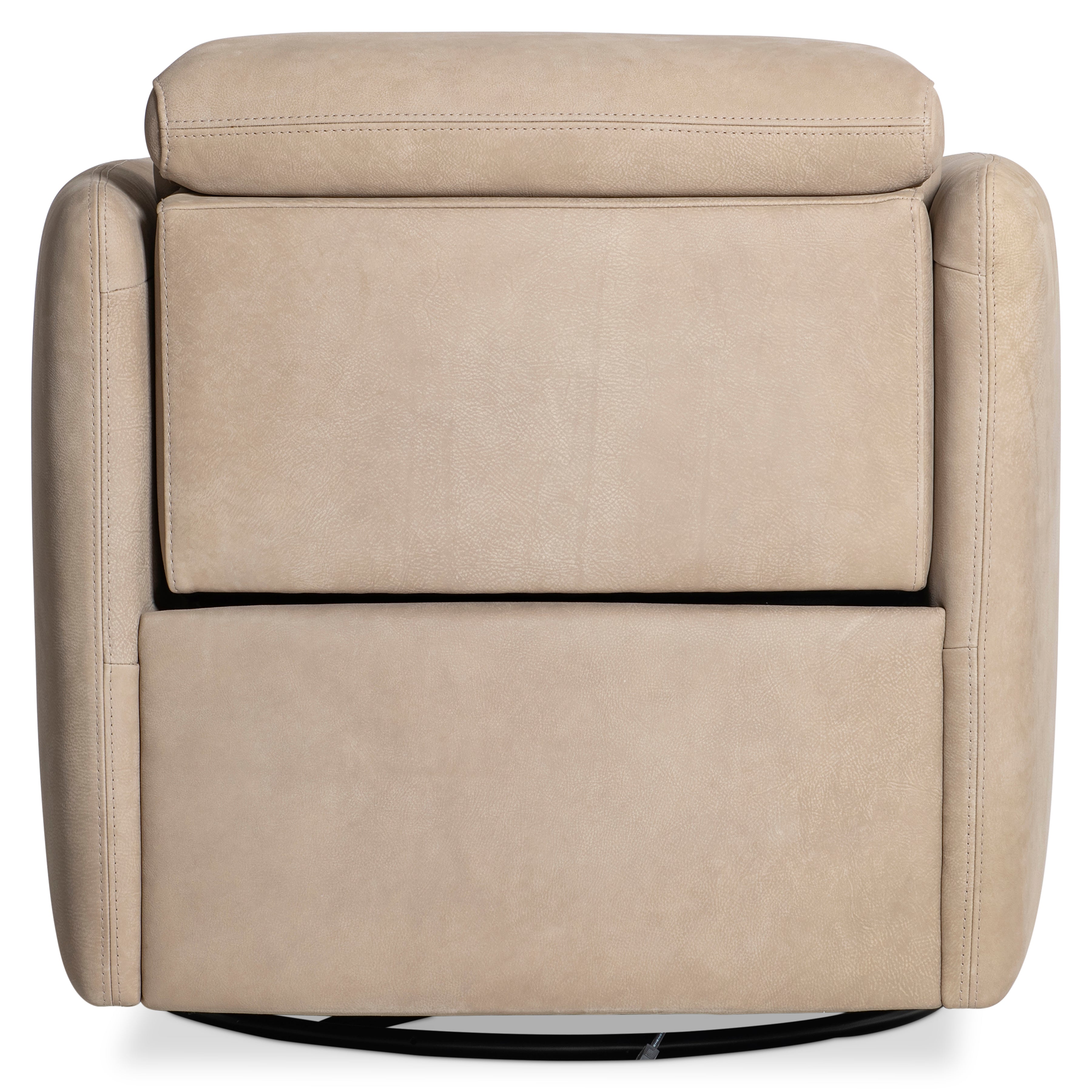 Livvy Leather Power Motion Swivel Chair by Bernhardt
