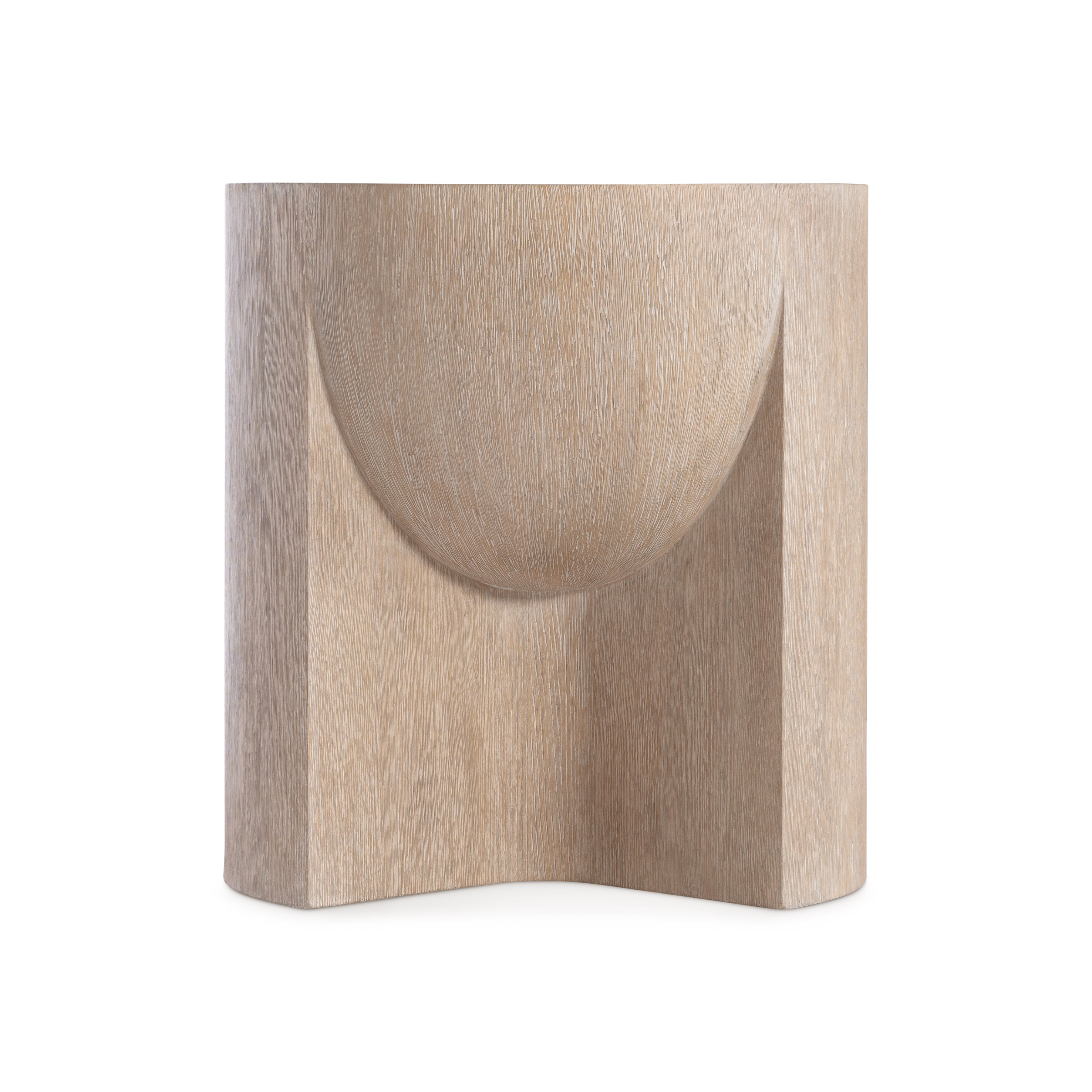 Loggia Round Side Table by Bernhardt