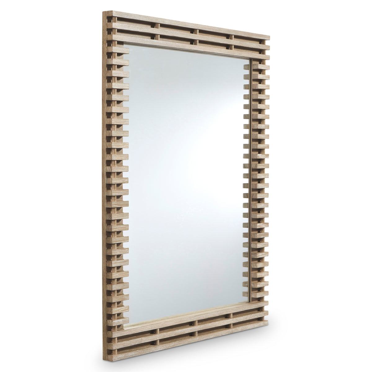 Asana Slatted Mirror by Bernhardt