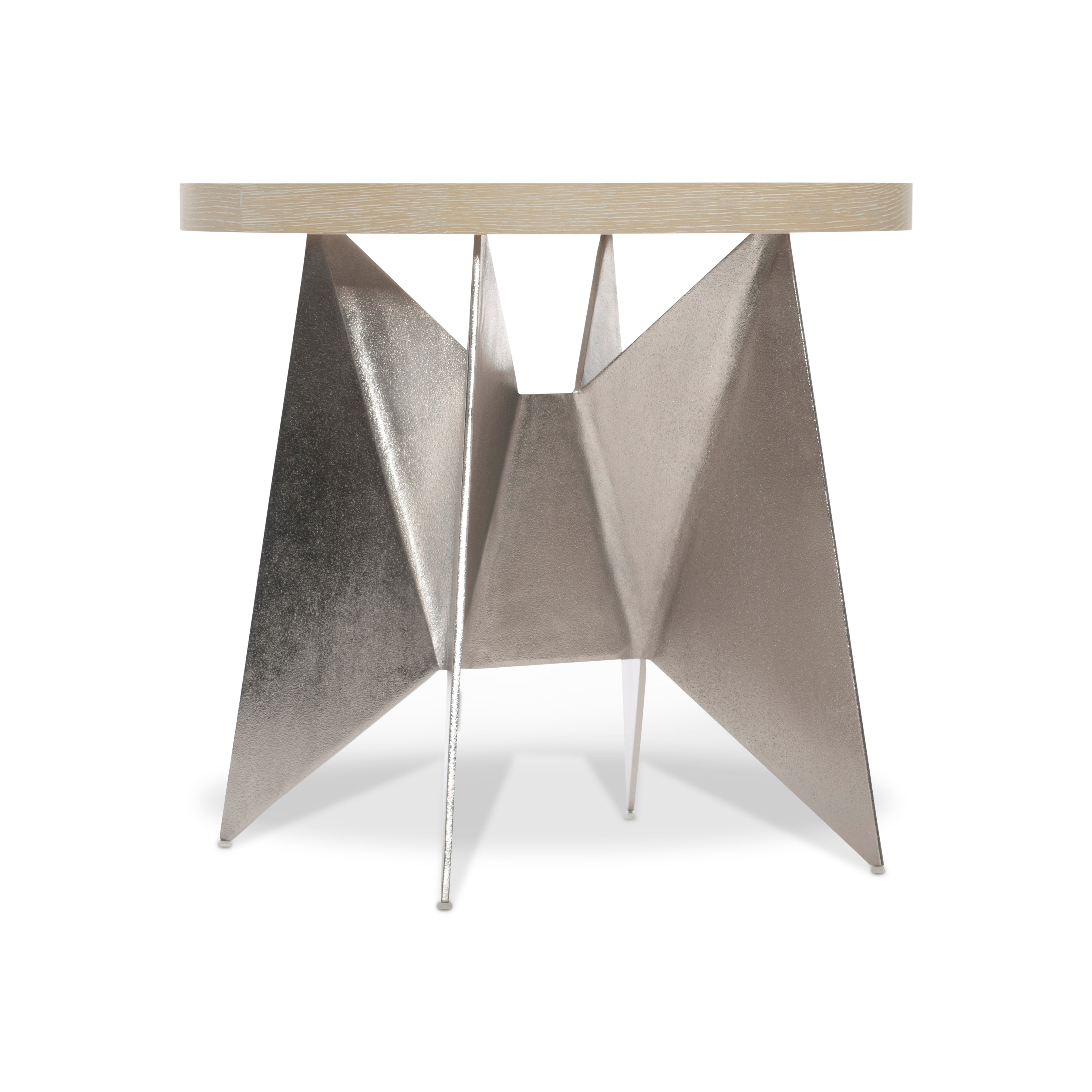 Solaria Round Side Table by Bernhardt