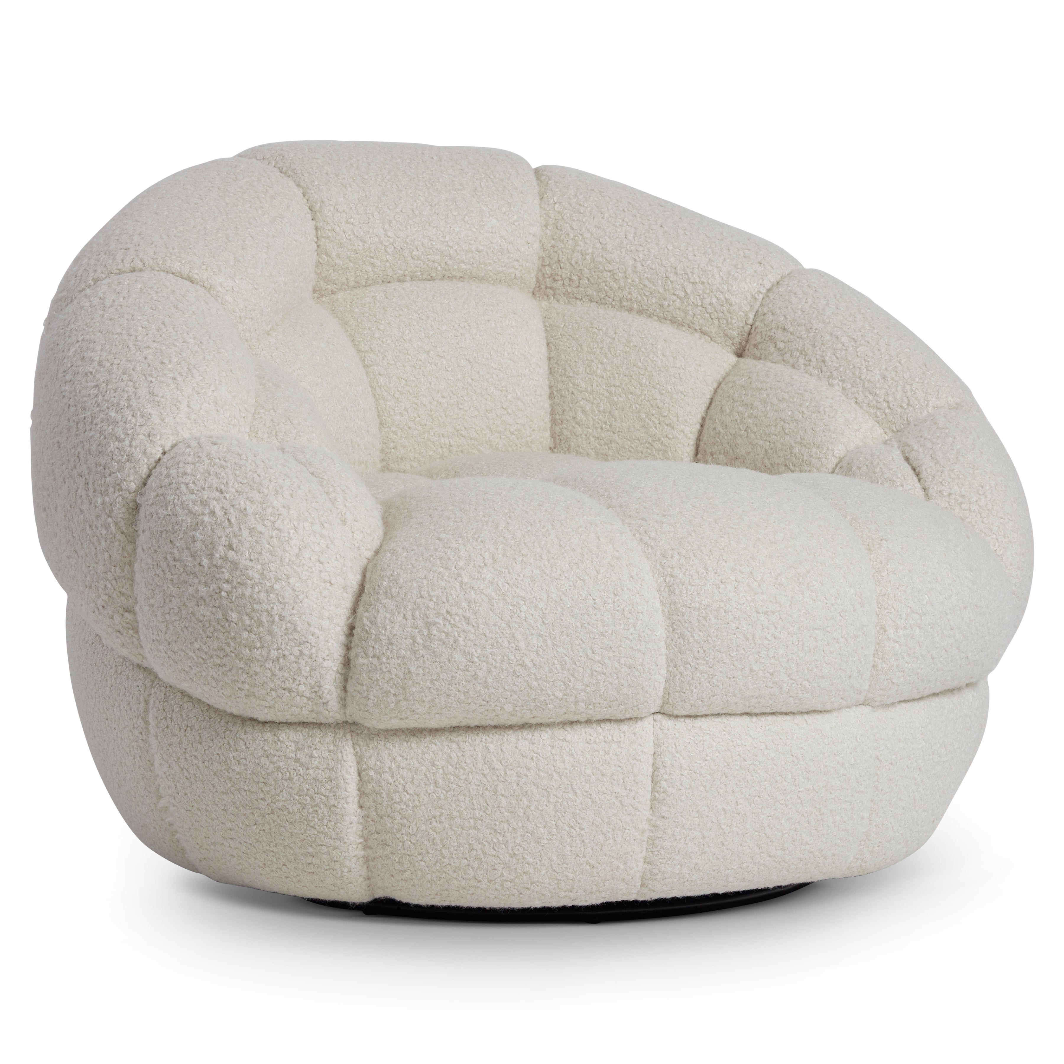 Coco Fabric Swivel Chair by Bernhardt