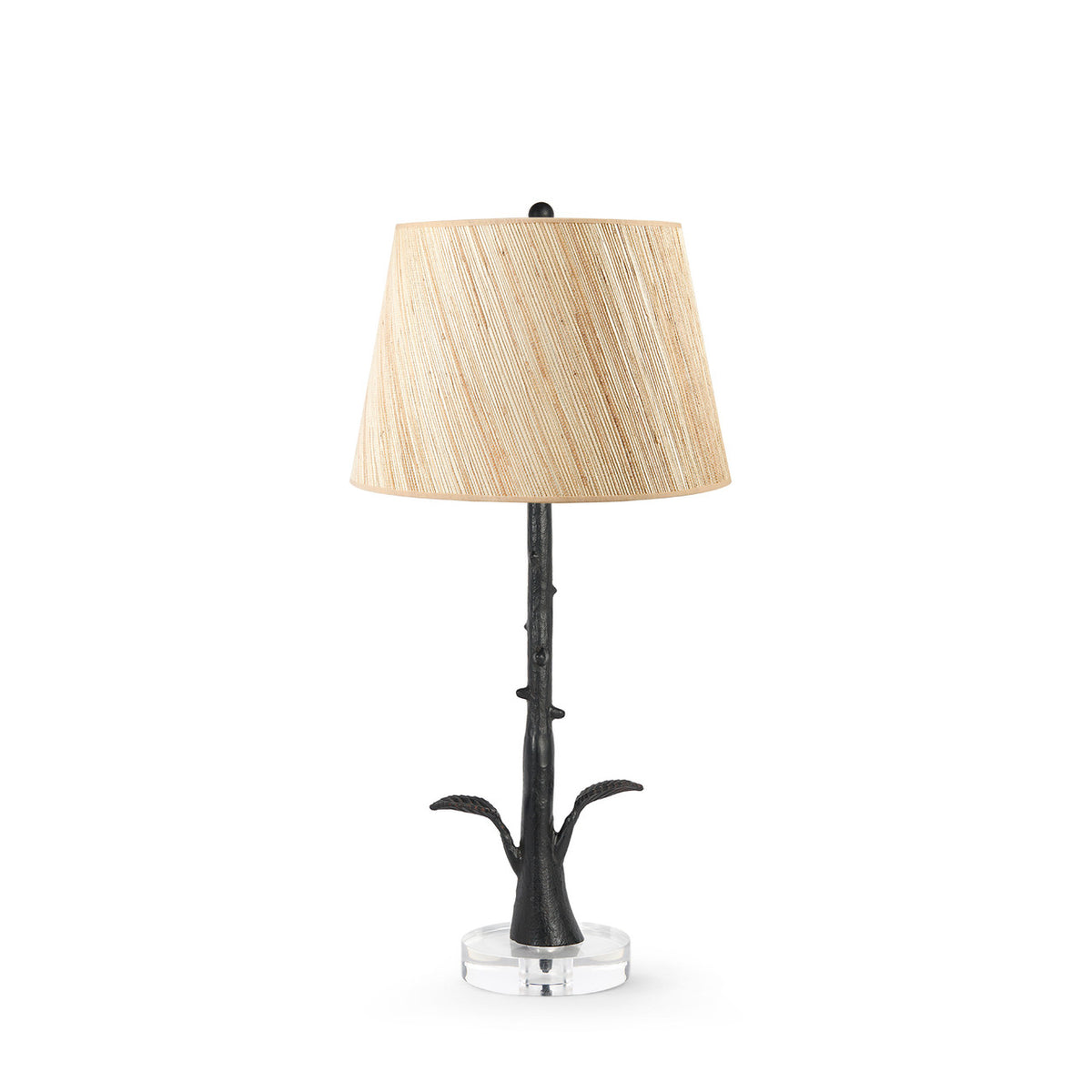 Rama Lamp with Shade 16-inch Papyrus with Gold
