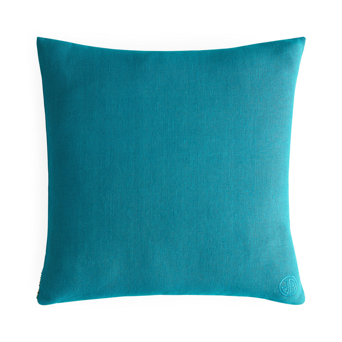 Peacock Beaded Pillow