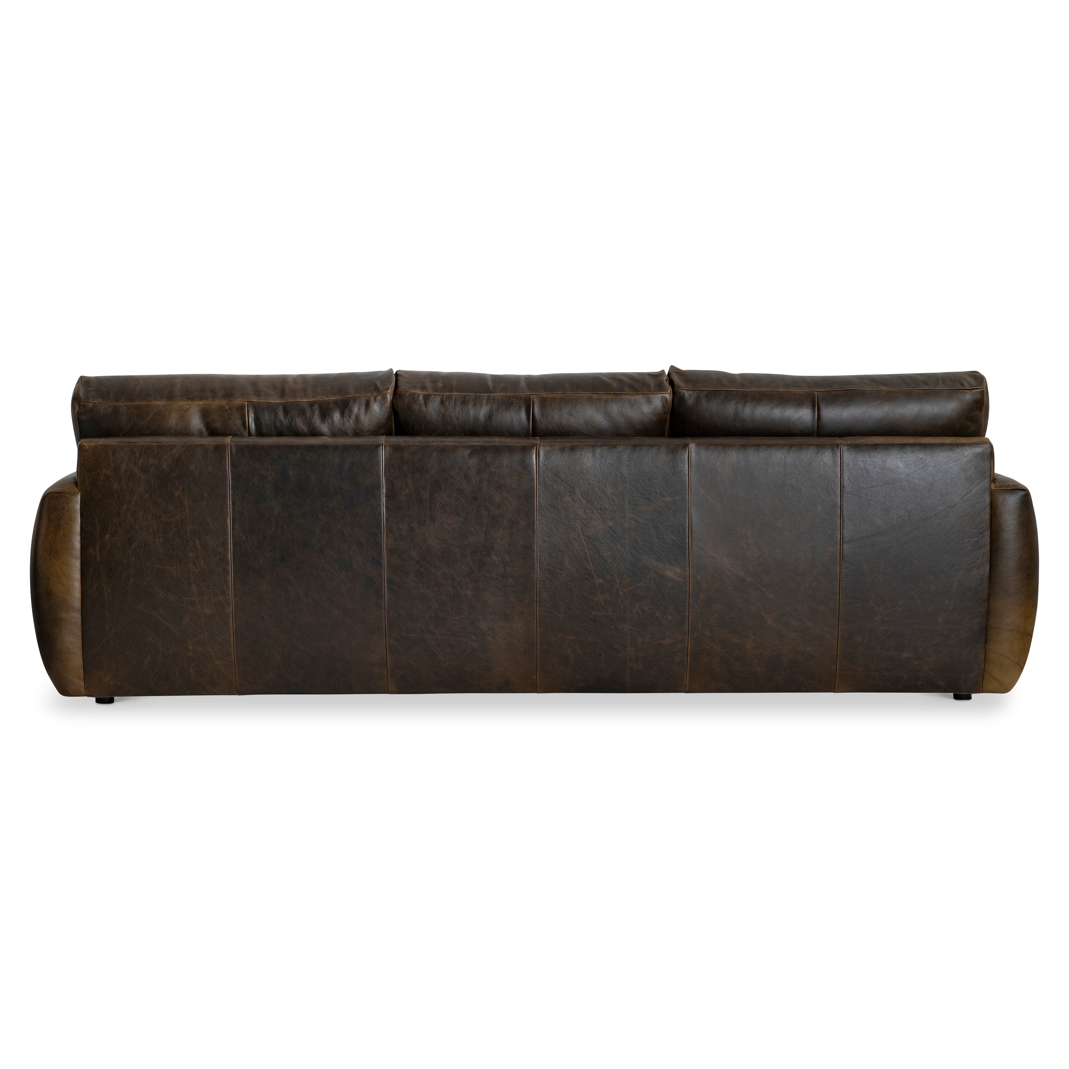 Cameron Leather Sofa by Bernhardt