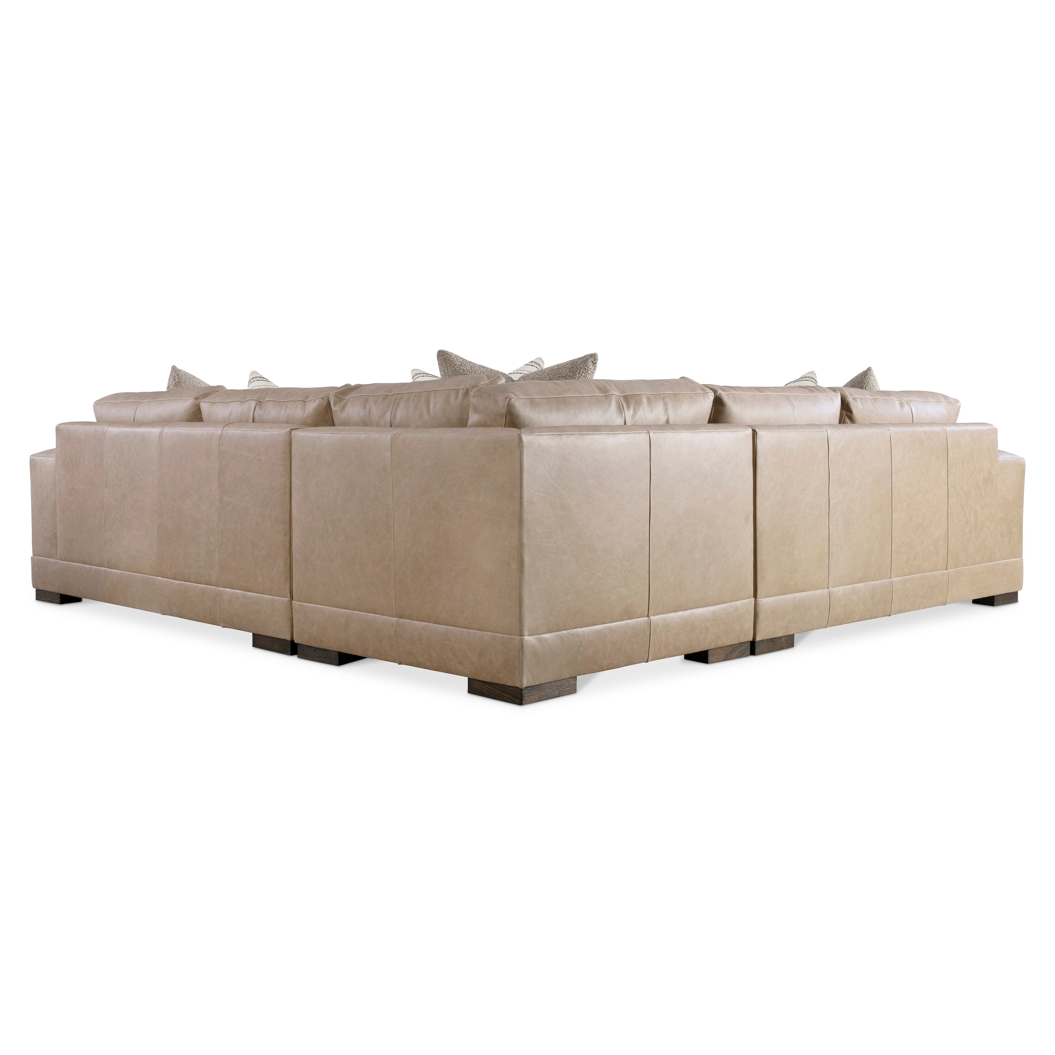 Lars Leather 3-Piece Sectional by Bernhardt