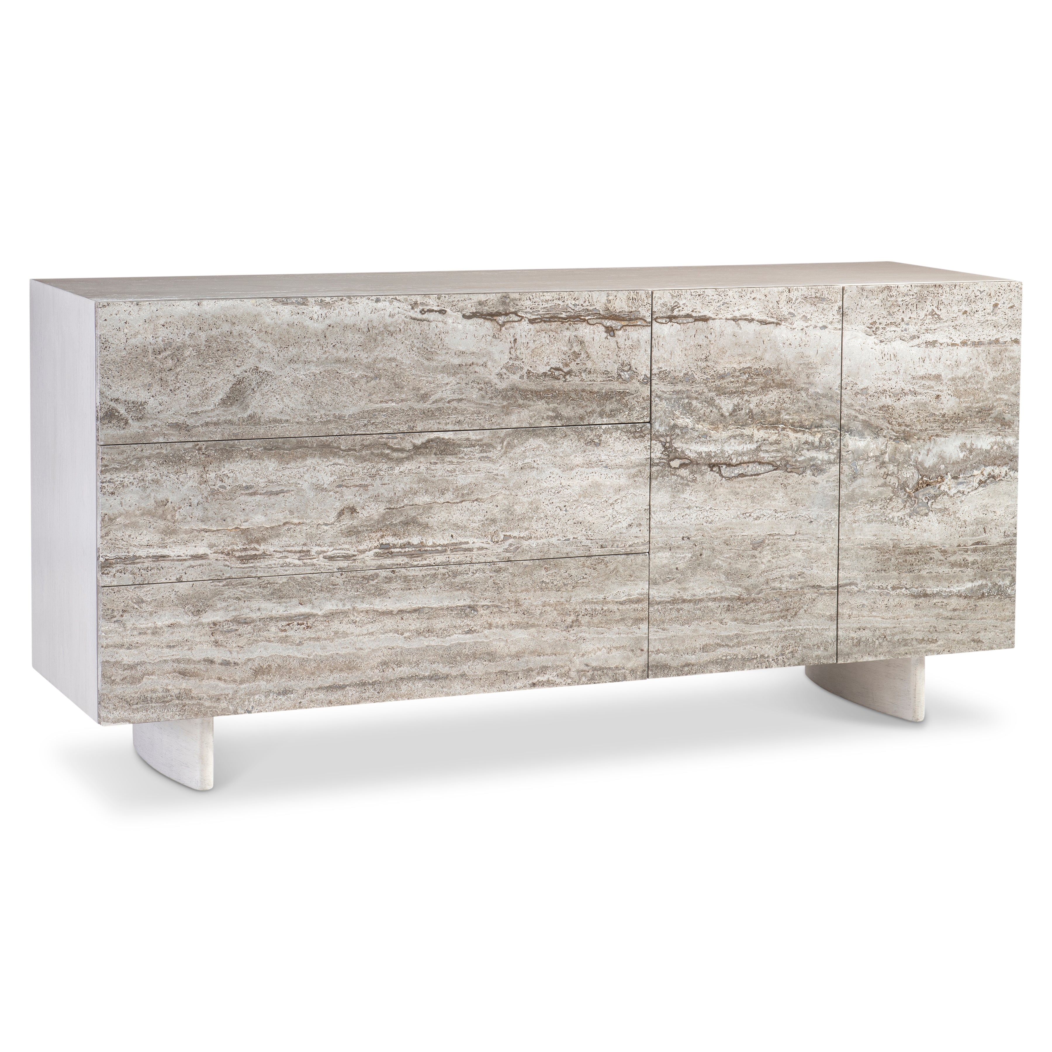 Sereno Travertine Buffet by Bernhardt