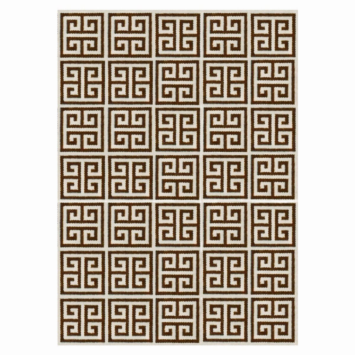 Greek Key Flatweave Rug