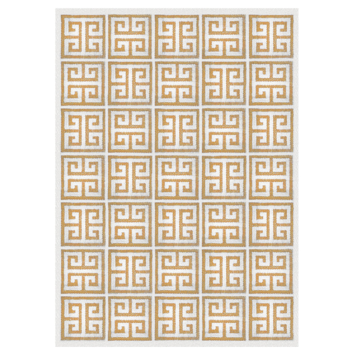 Greek Key Flatweave Rug