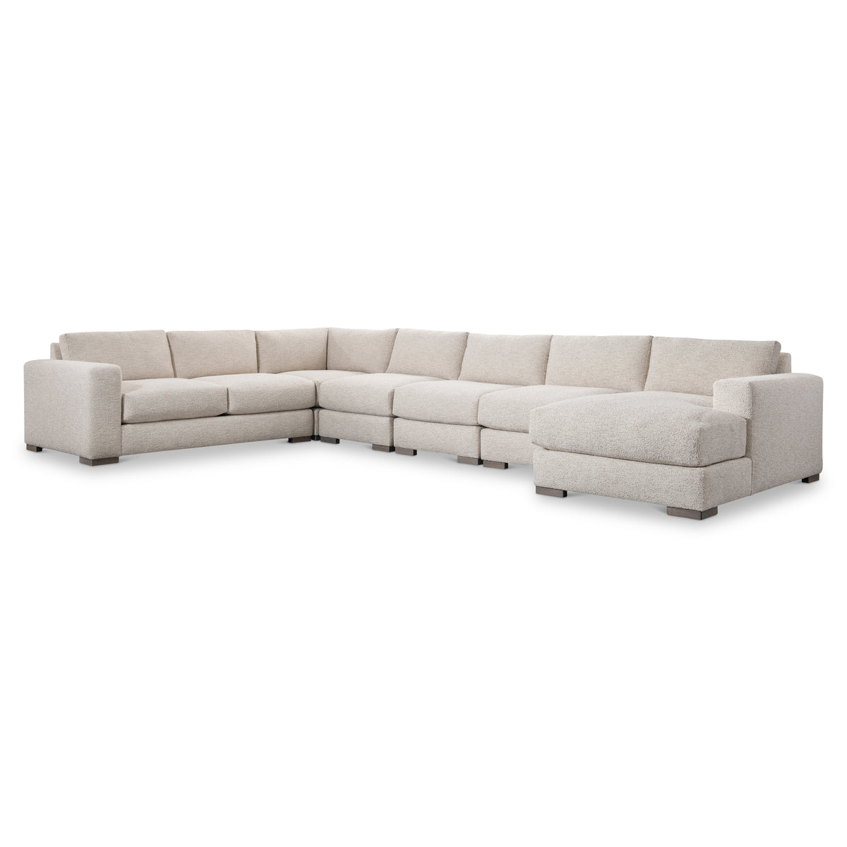 Drew 6-Piece Right Facing Fabric Sectional by Bernhardt