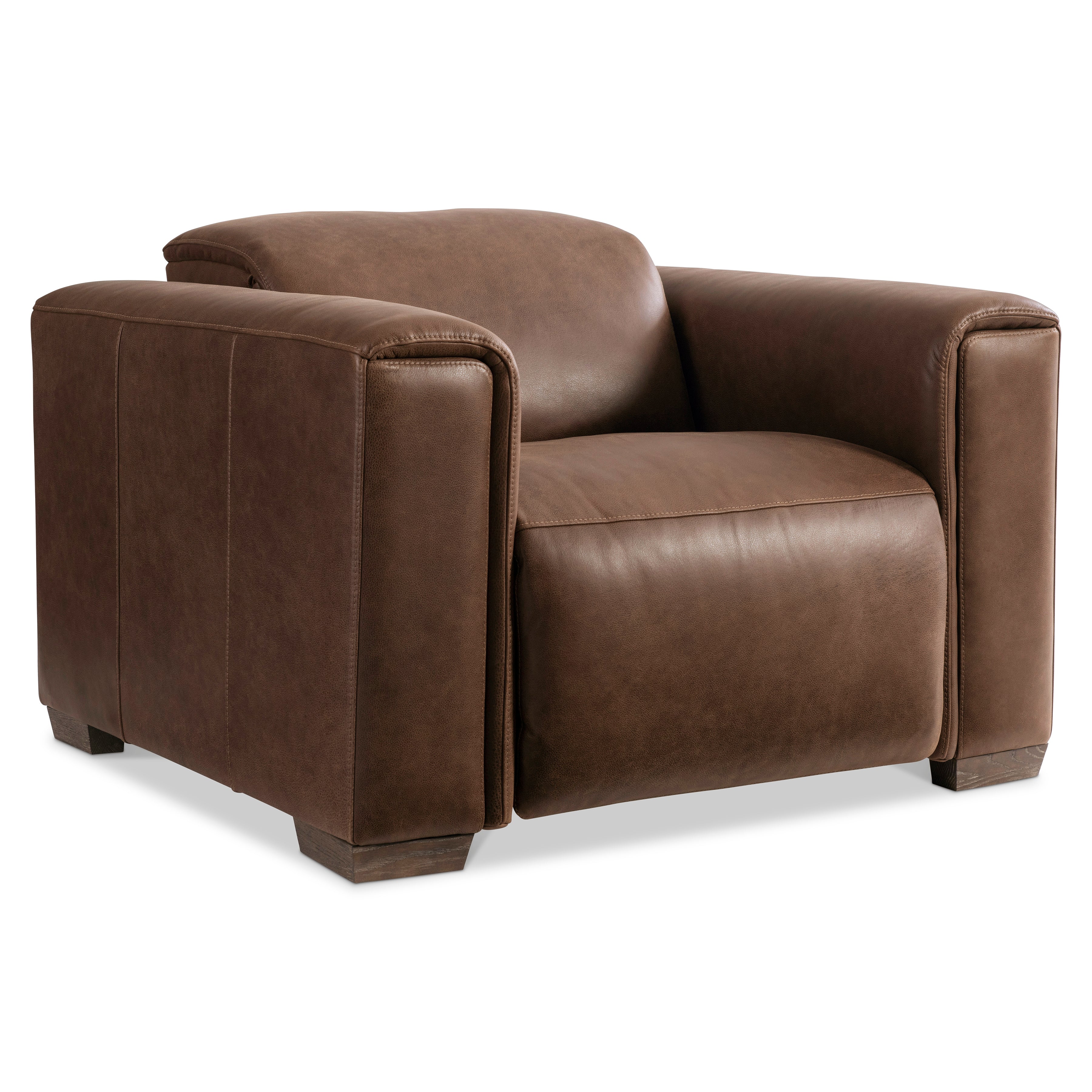 Billings Leather Power Motion Chair by Bernhardt