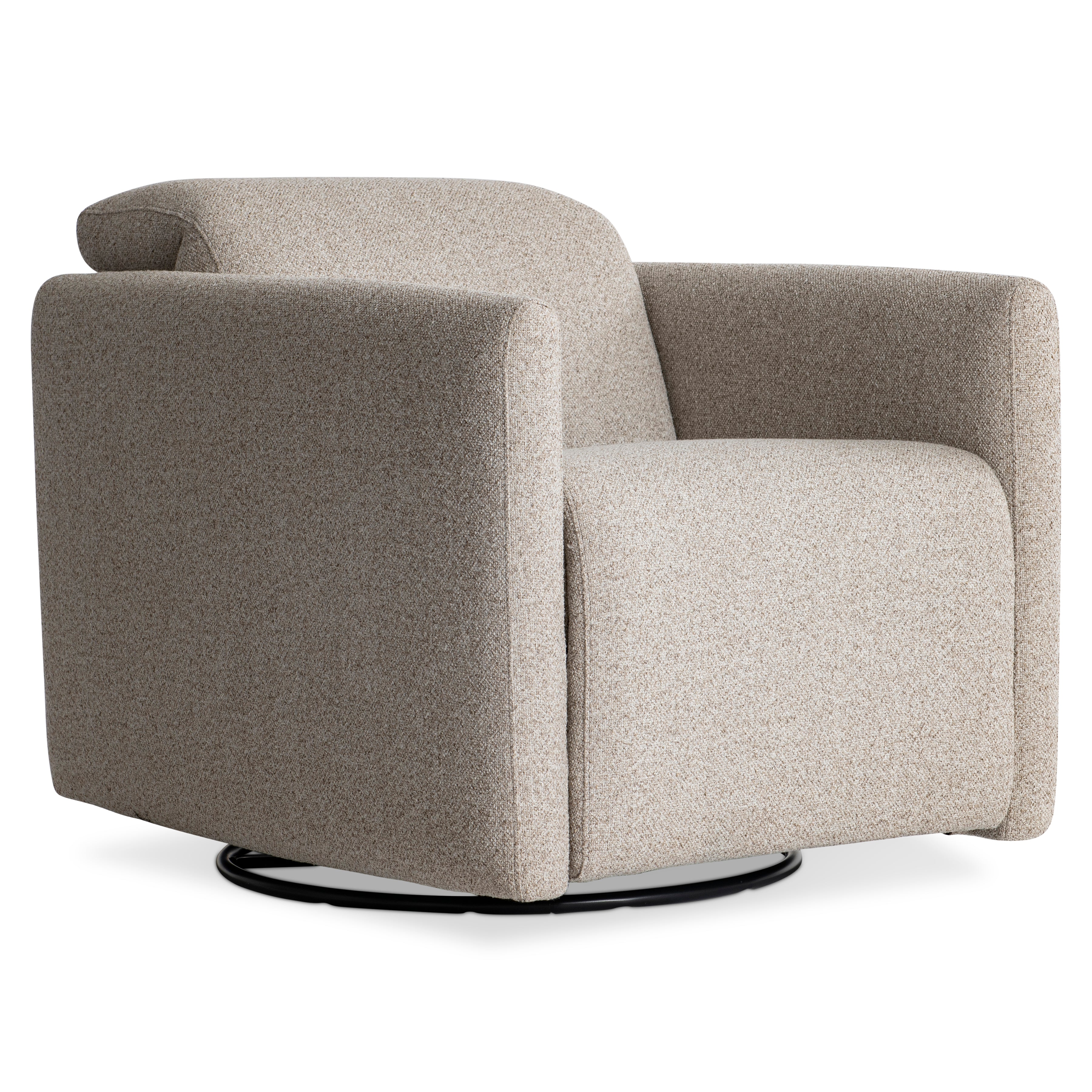 Livvy Fabric Power Motion Swivel Chair by Bernhardt