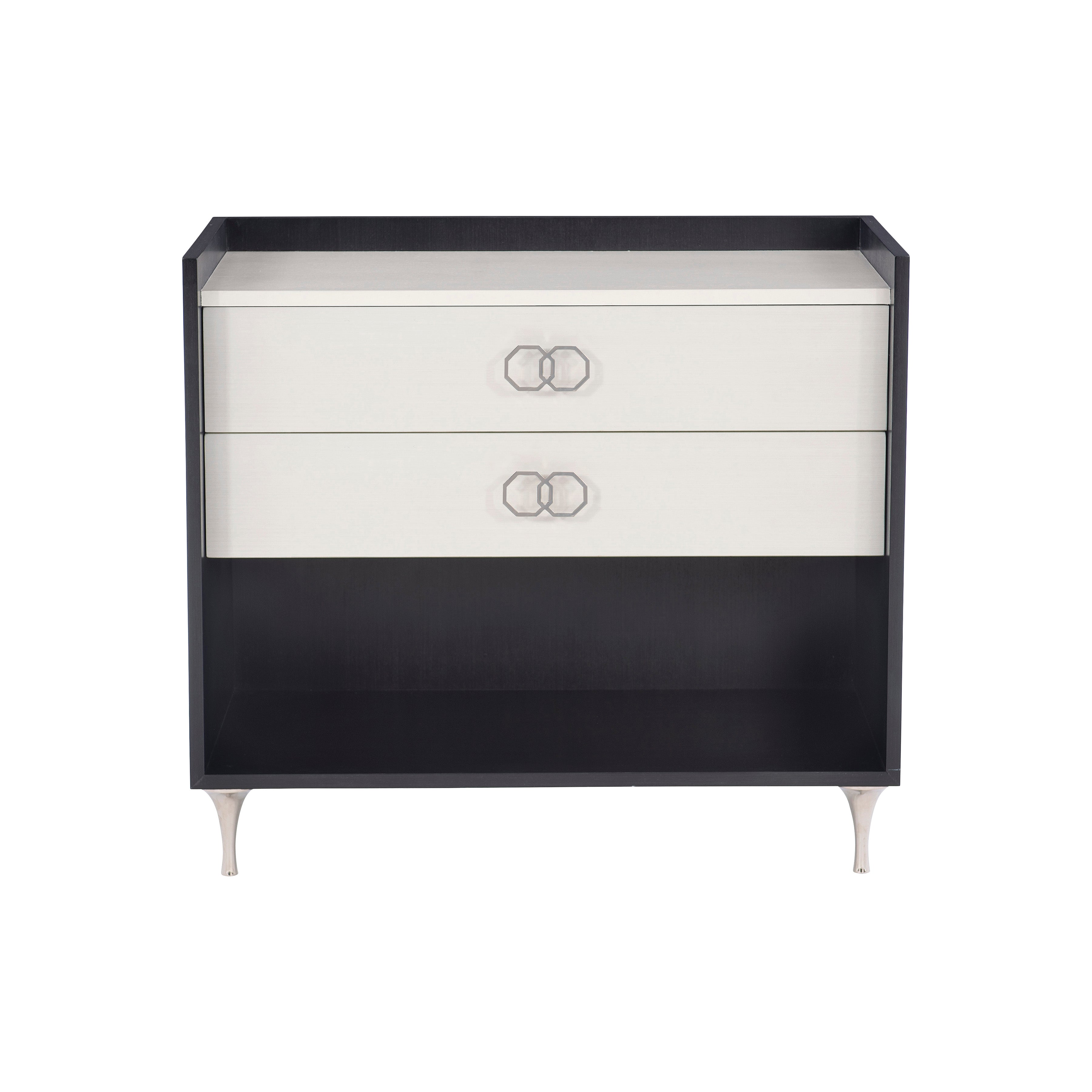 Silhouette 2-Drawer Nightstand by Bernhardt