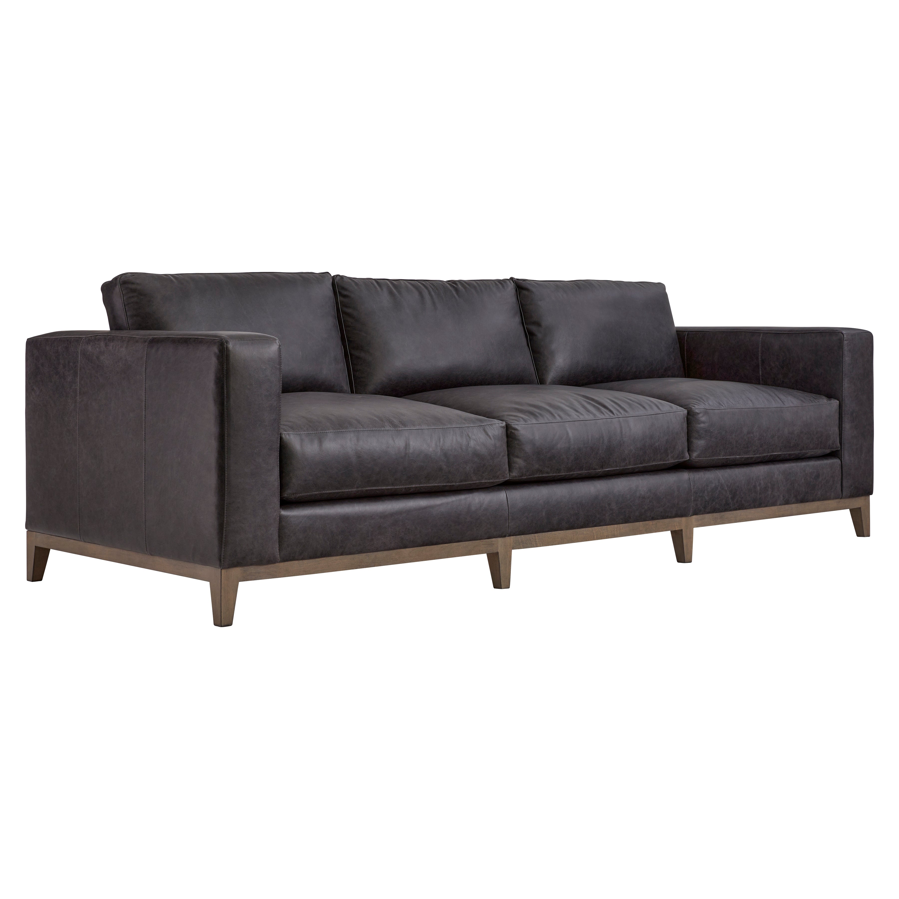 Noel Leather Sofa by Bernhardt
